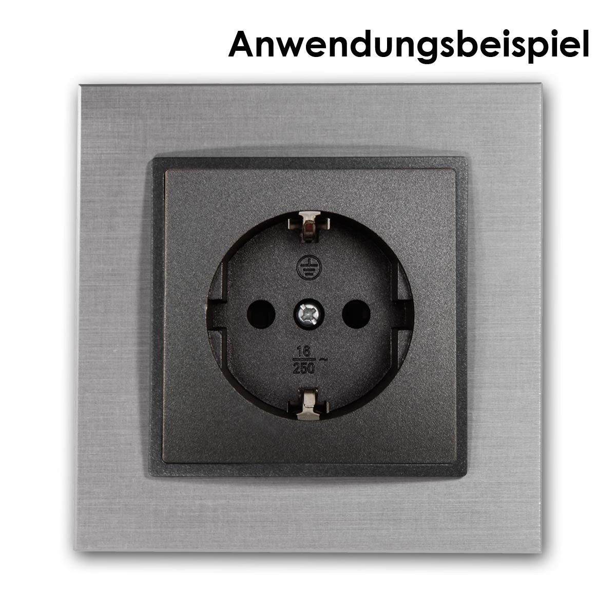 McPower Rahmen FLAIR Rahmen aus Aluminium, 1-fach, silber – Bild 4 von 4