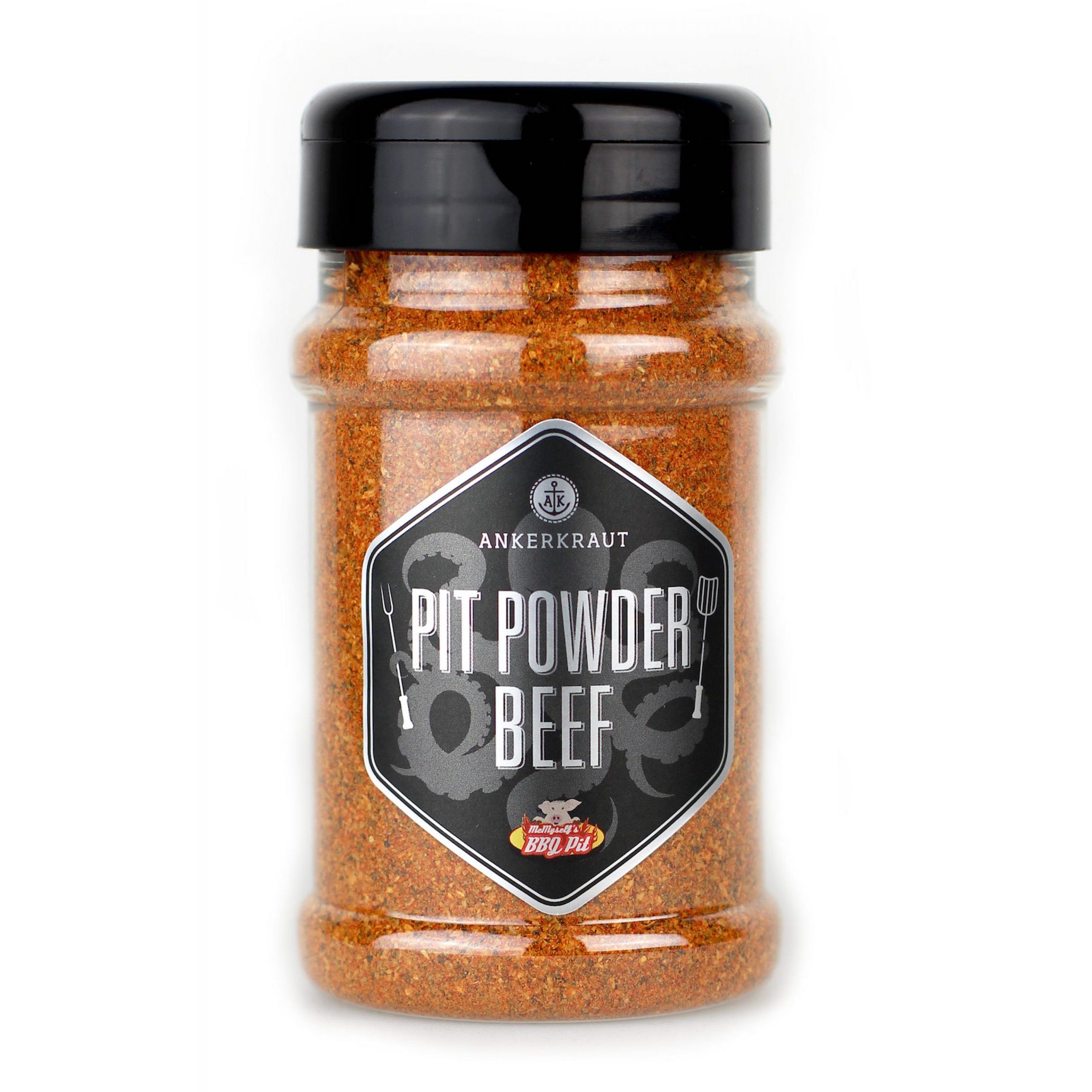 Ankerkraut Gewürzstreuer Ankerkraut Pit Powder Beef BBQ Rub 200 g ...