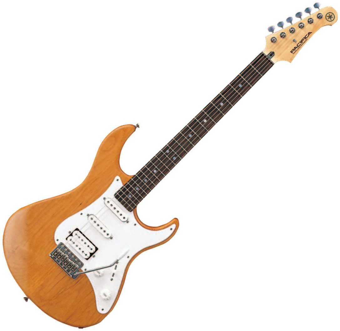 Yamaha E-Gitarre Yamaha Pacifica 112J YNS E-Gitarre Yellow Natural Satin, ST, E-Gitarre für Einsteiger