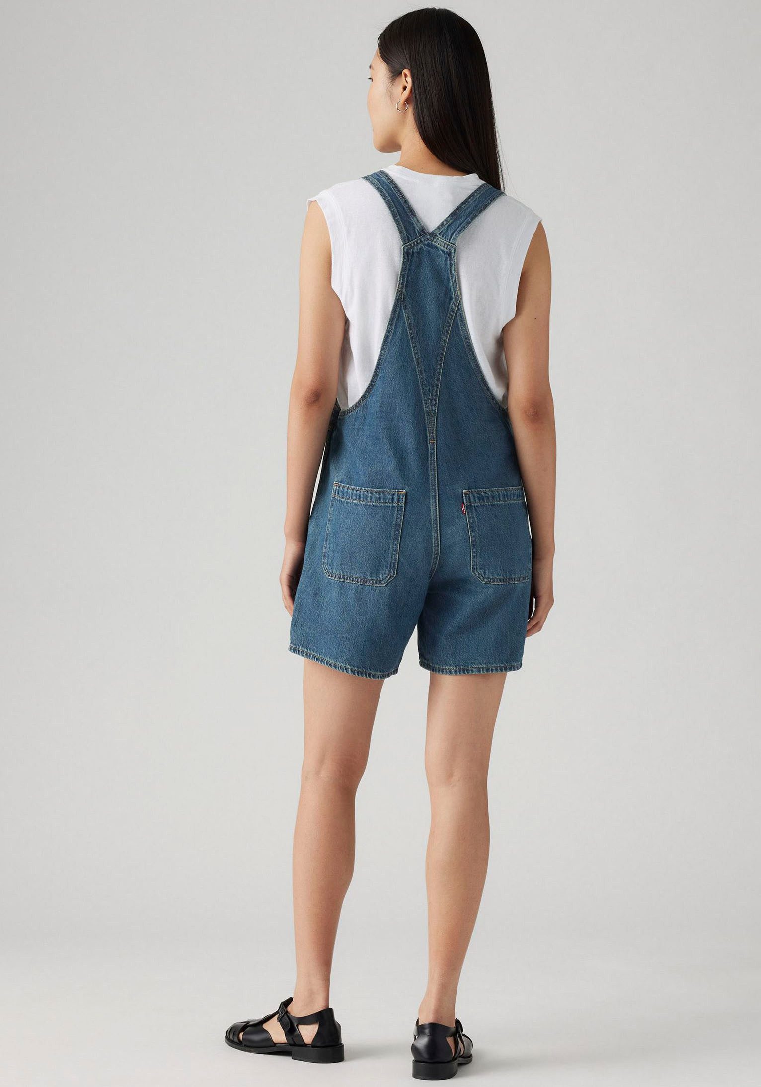 Levi's® Latzhose UTILITY SHORTALL Sommerhose im Five-Pocket Style günstig online kaufen