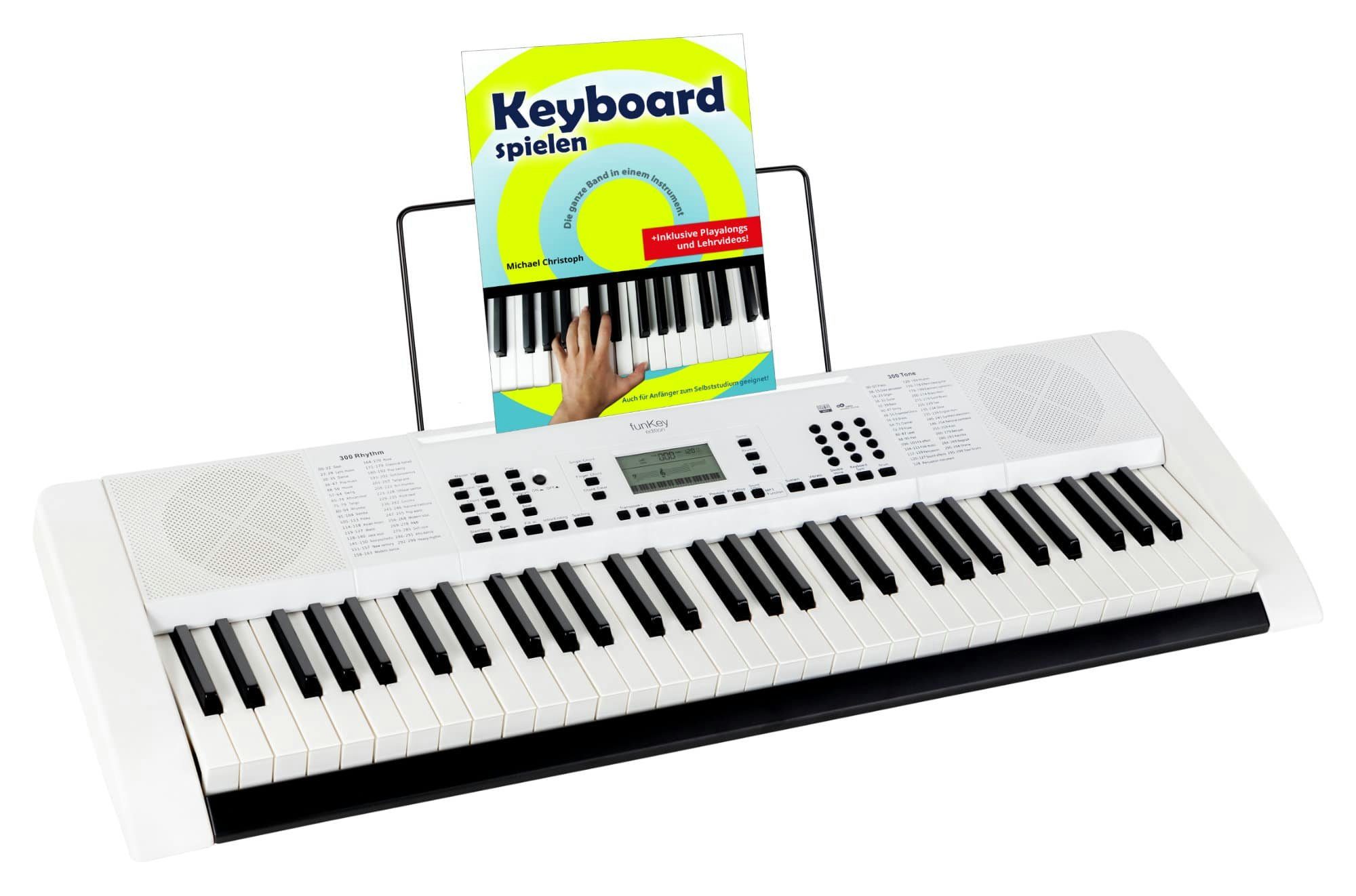 Home-Keyboard 61 Edition Pro (300 Sounds, 300 Rhythmen, MP3-/USB-Port)