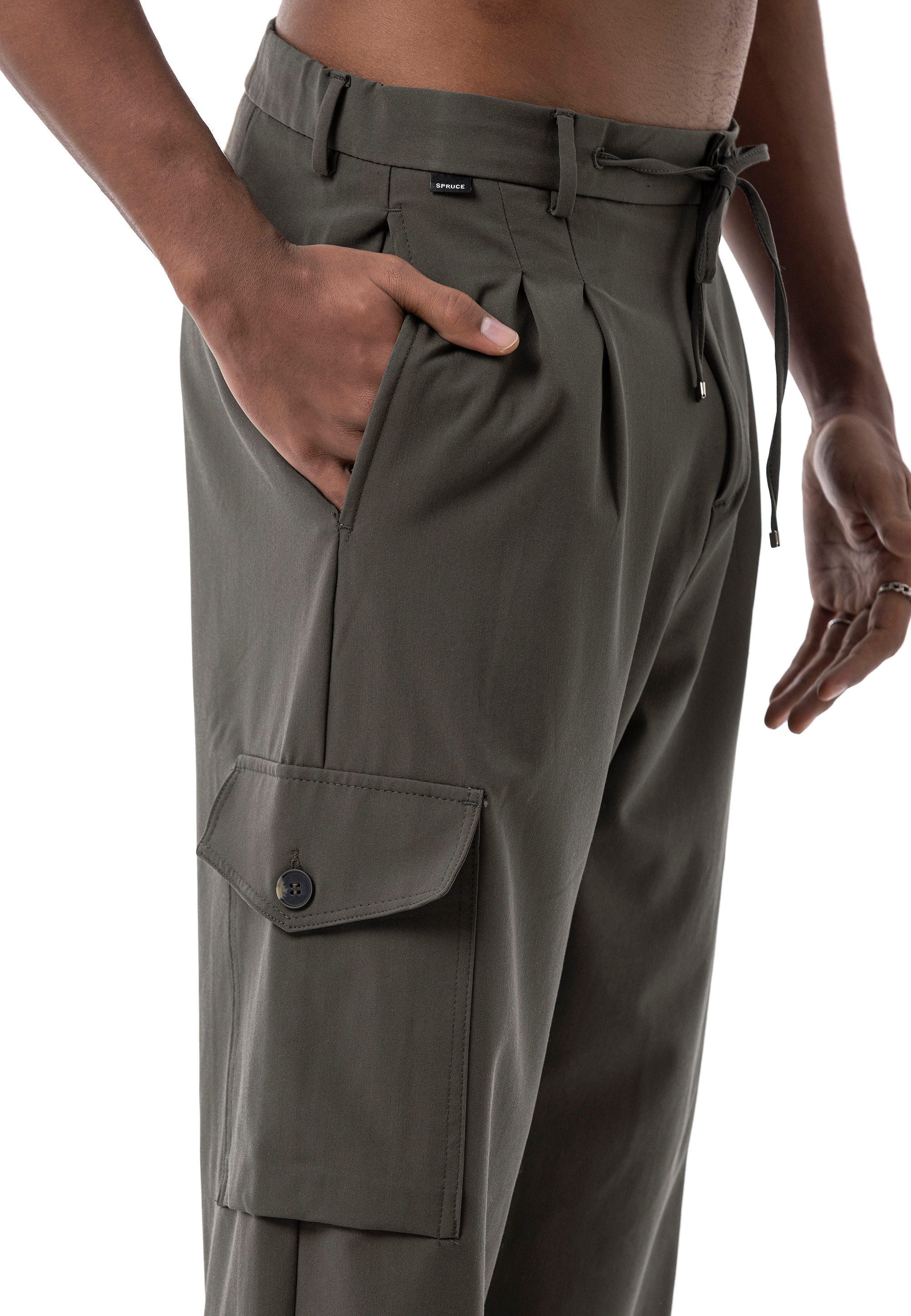 RedBridge Cargohose by Spruce - mit Tunnelzug und Seitentaschen - Urban Look – Bild 3 von 5