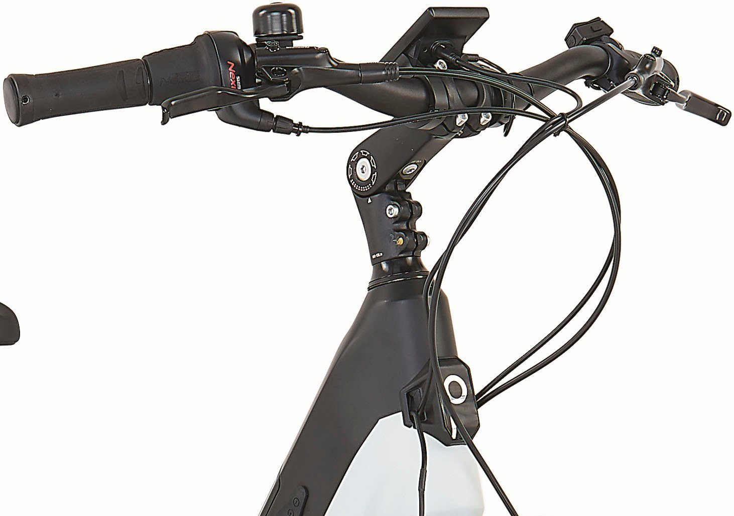 Prophete E-Bike City Bike Geniesser 4.8, 7-speed Shimano Nexus derailleur, hub gears, mid-drive motor, 540 Wh, pedelec, electric bicycle for women and men