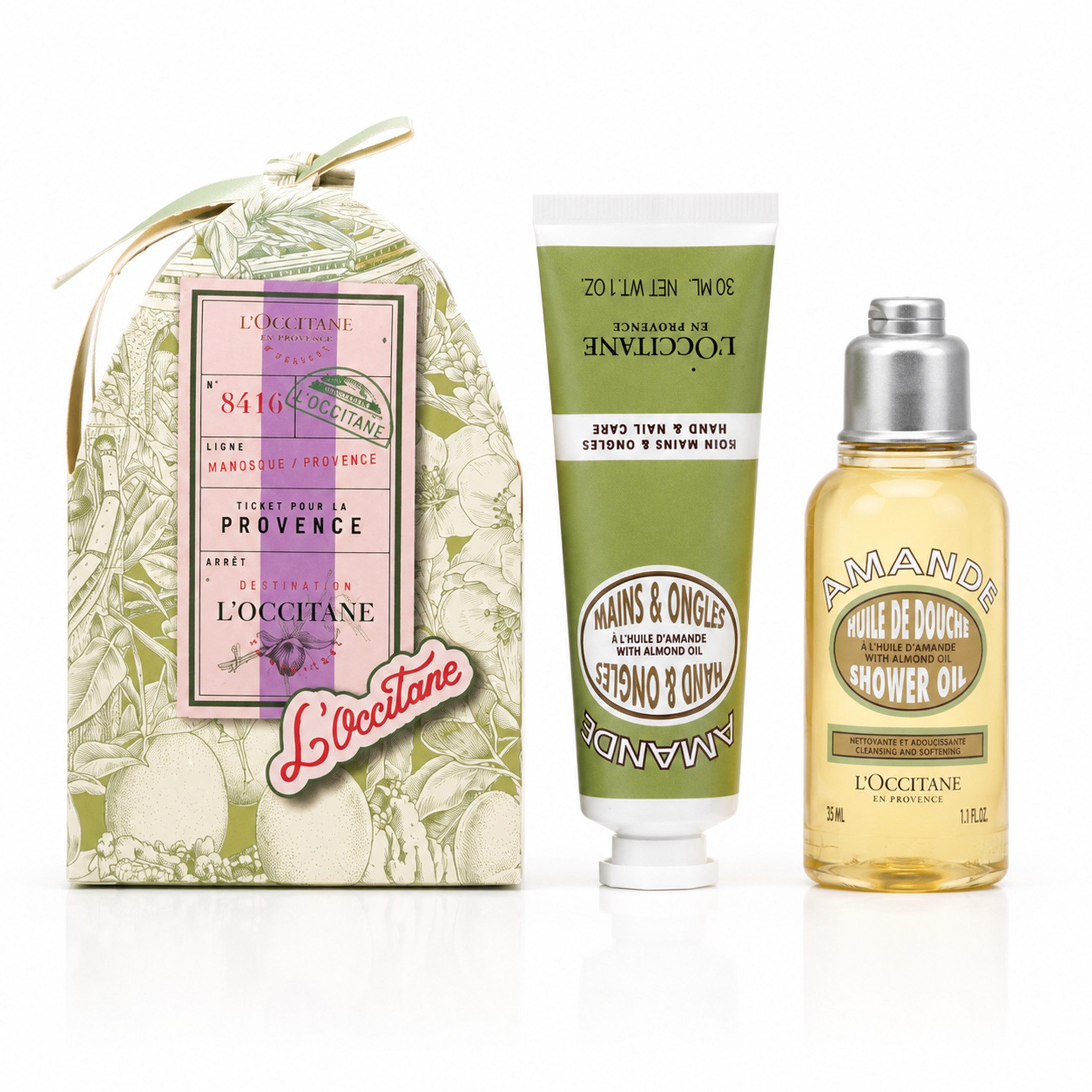 L'OCCITANE Handcreme L’Occitane Amande Hand Cream 30ml + Shower oil 35ml