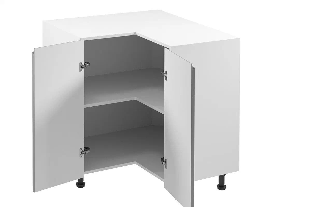 ROYAL24_MARKT Eckunterschrank - Klare Übersicht und stilvoller Stauraum in günstig online kaufen