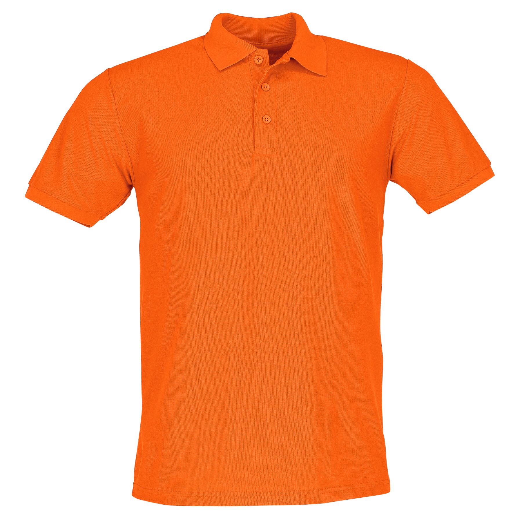 [Versand am selben Tag] Fruit of Loom + Poloshirt Polo 65/35 MyShirt the orange GRATIS Stoffbeutel
