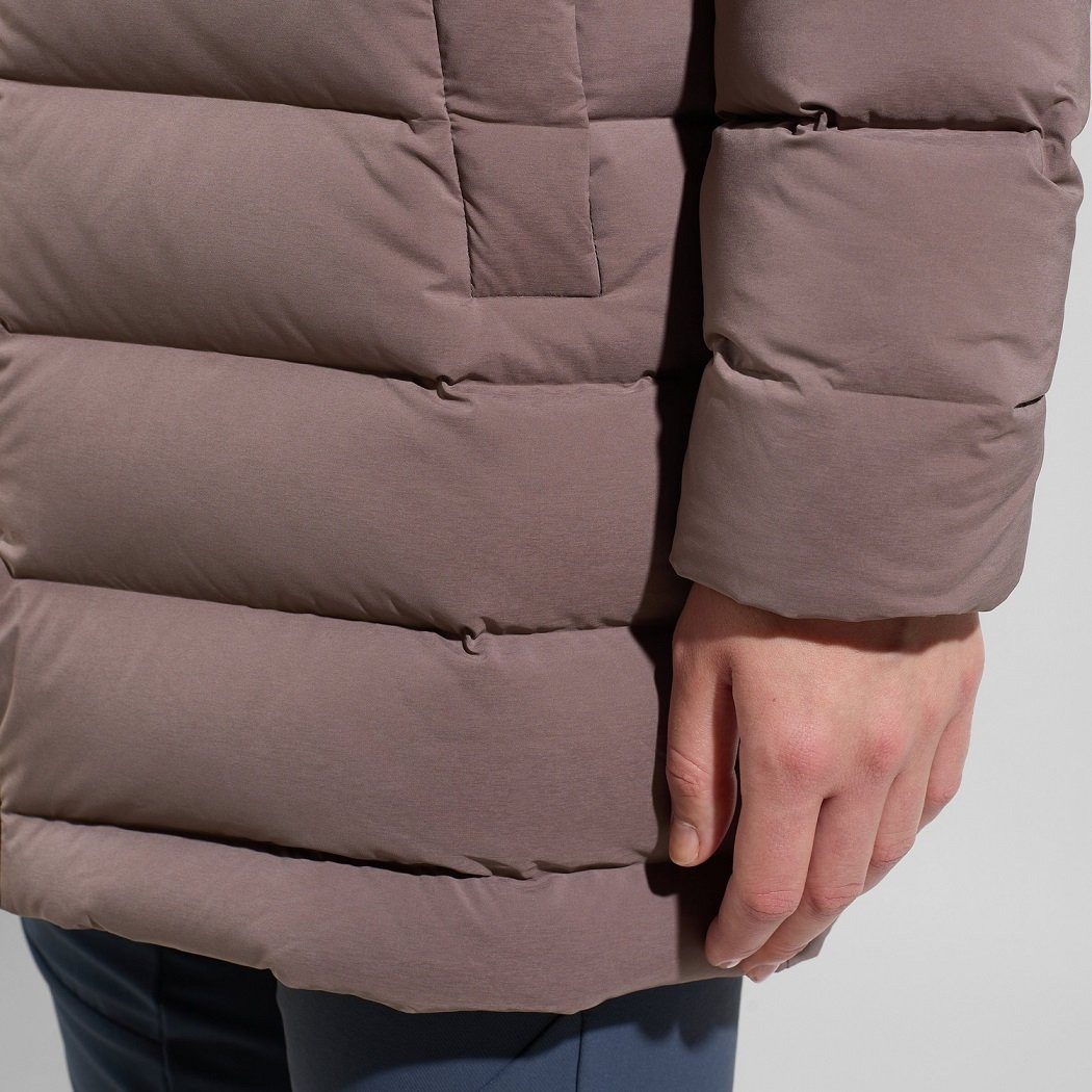Odlo Wintermantel Ascent N-Thermic Insulated mit Kapuze (wasserabweisend, winddicht)