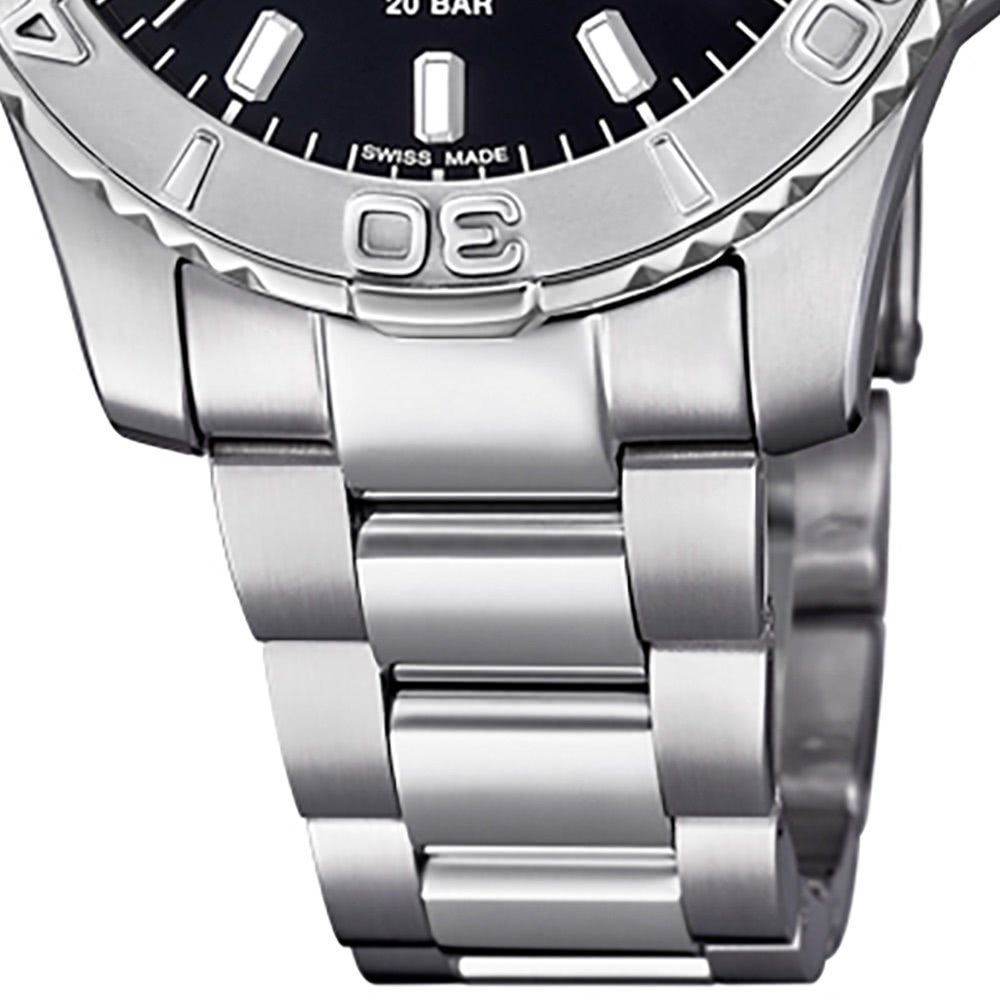 JAGUAR Quarzuhr Jaguar Damen Armbanduhr Cosmopolitan, (Analoguhr), Damen Armbanduhr rund, Edelstahlarmband silber, Fashion