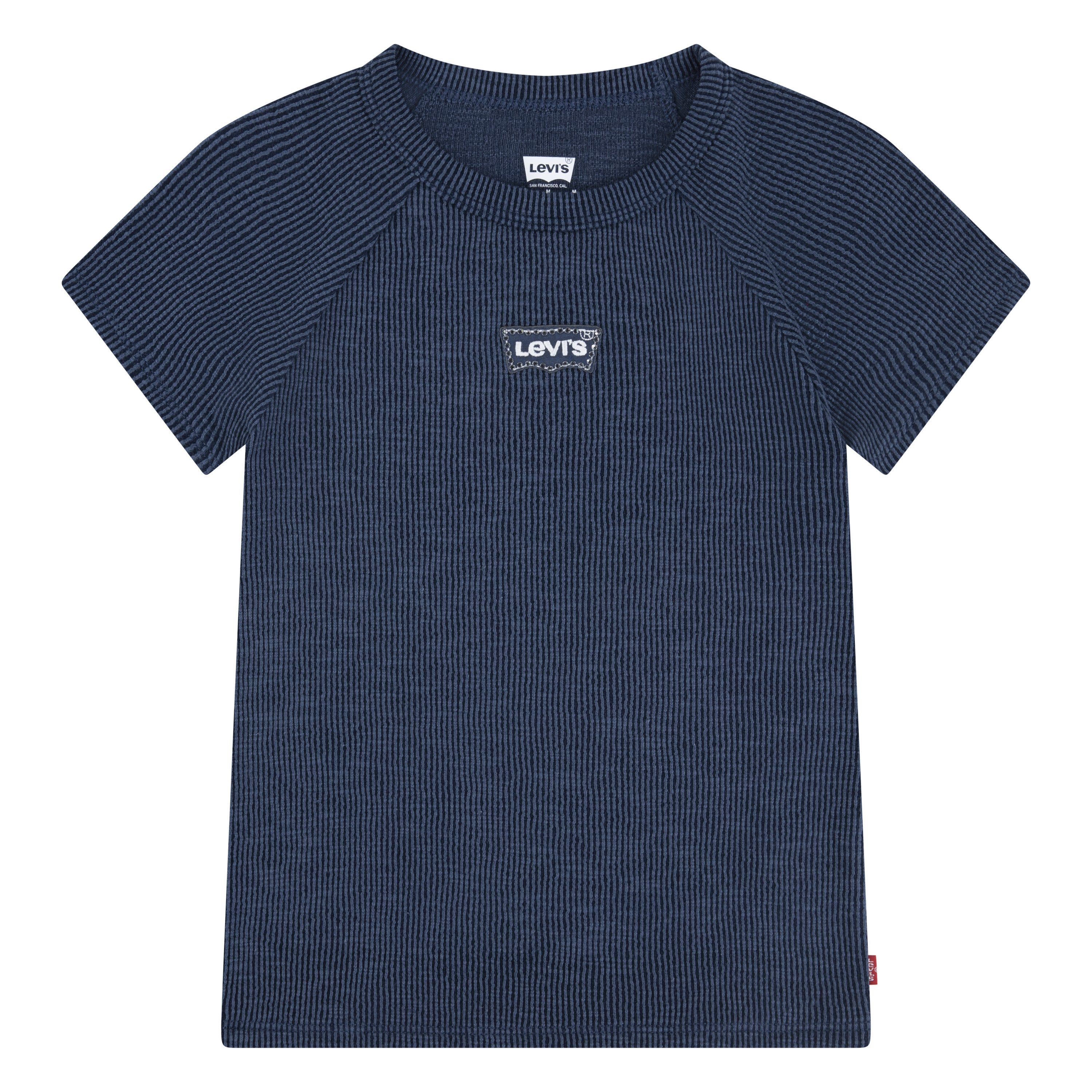 Levi's® Kids Rundhalsshirt LVG COLOR BLOCK RAGLAN in feiner Rippstruktur, for Girls
