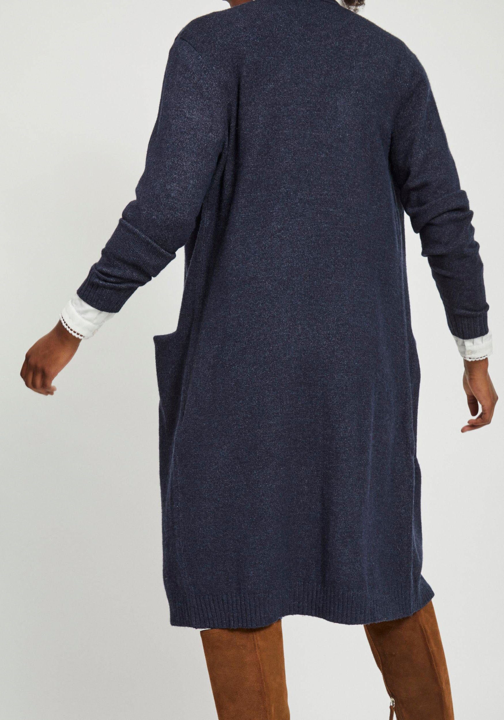 Vila Longstrickjacke VIRIL LONG L/S KNIT CARDIGAN - NOOS in knielanger Form