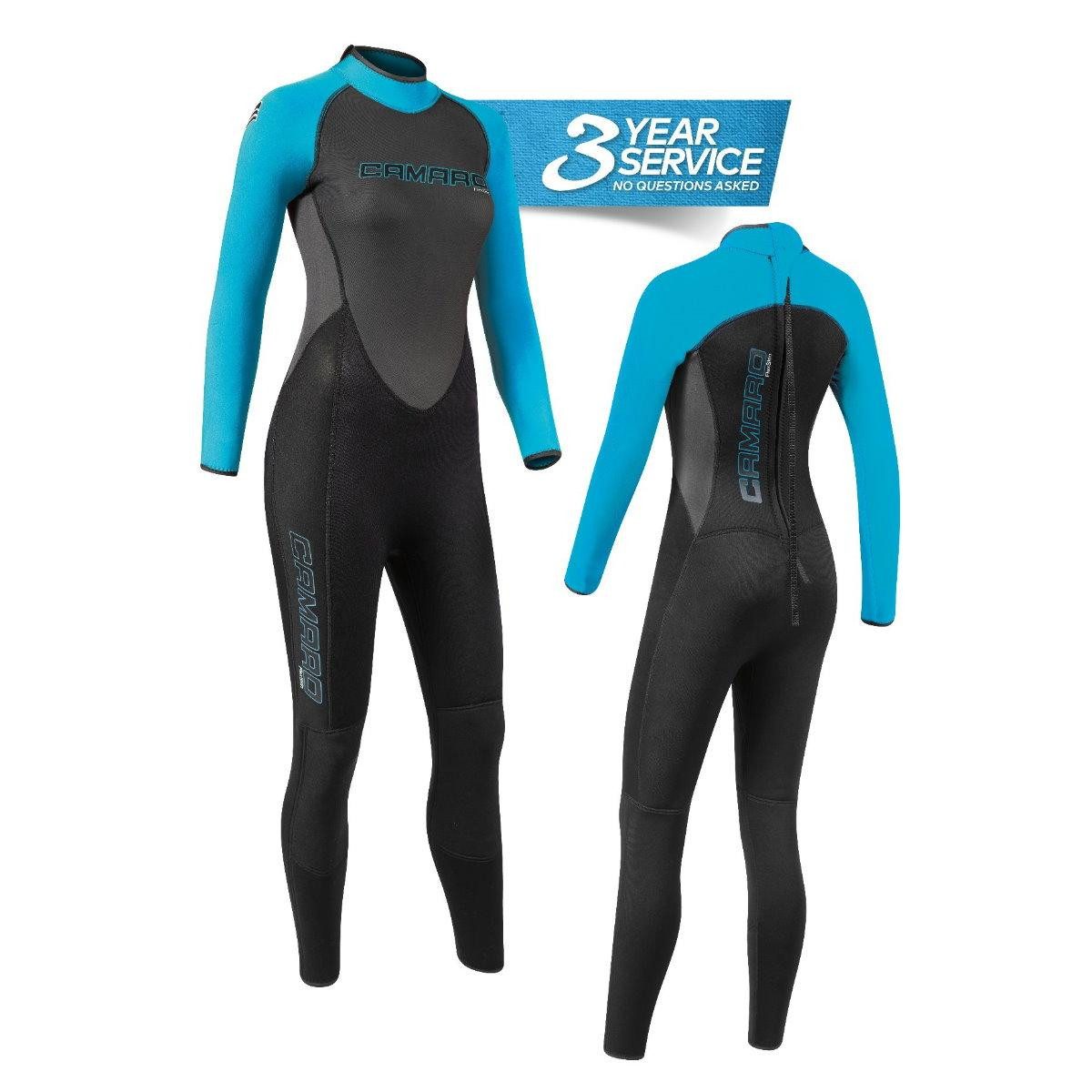 Camaro Neoprenanzug CAMARO Flex Skin Damen Fullsuit Ultraflex Neoprene Wetsuit Stretch