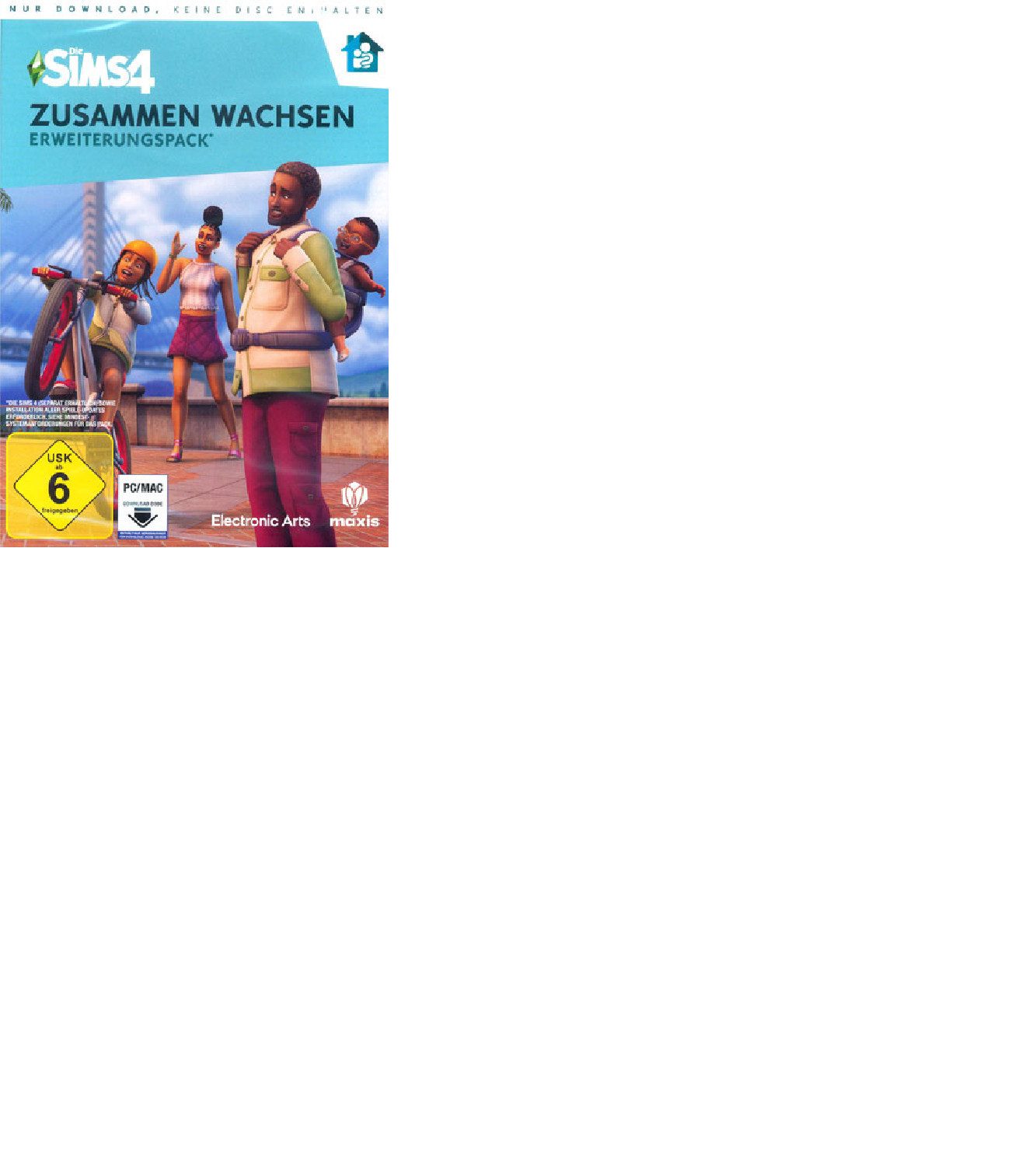 Sims 4 - Zusammen wachsen - Erweiterungspack (Code in a Box) PC