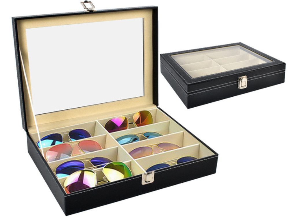 Brillenetui Brillen-Organizer Schmuckbox