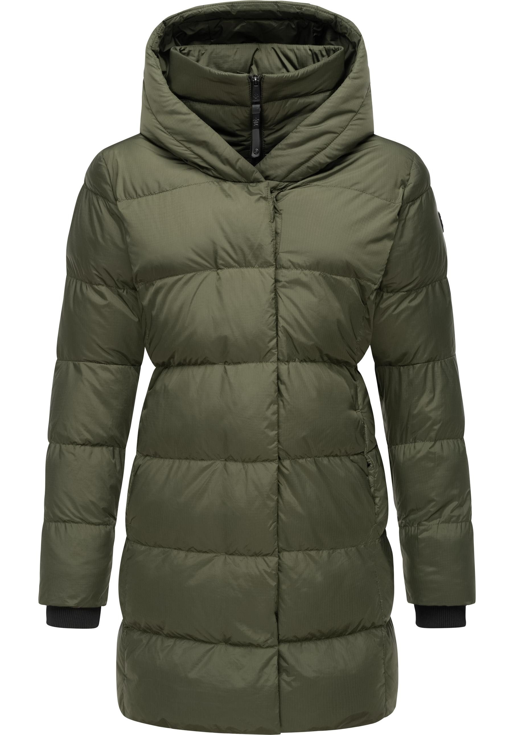 Ragwear Kurzmantel Niara stylischer, gesteppter Wintermantel günstig online kaufen