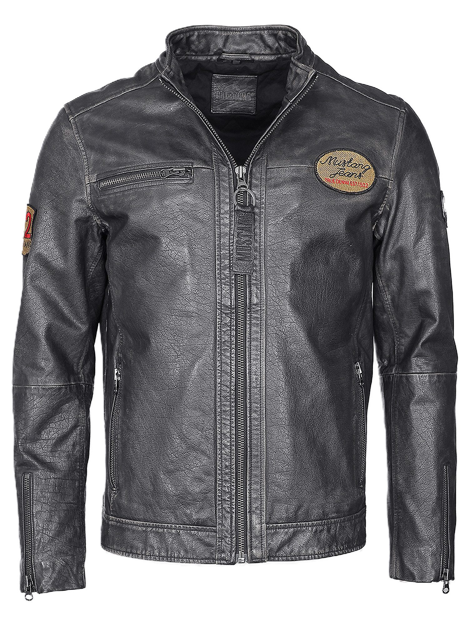 MUSTANG Lederjacke Varberg günstig online kaufen