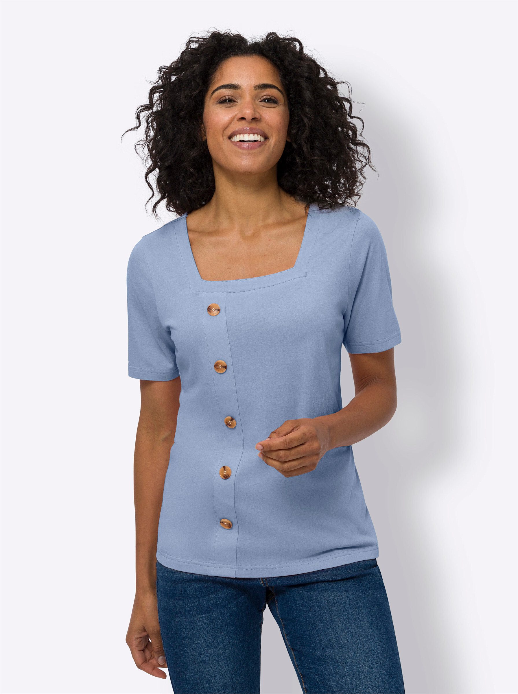 Sieh an! T-Shirt Kurzarm-Shirt Kurzarm günstig online kaufen