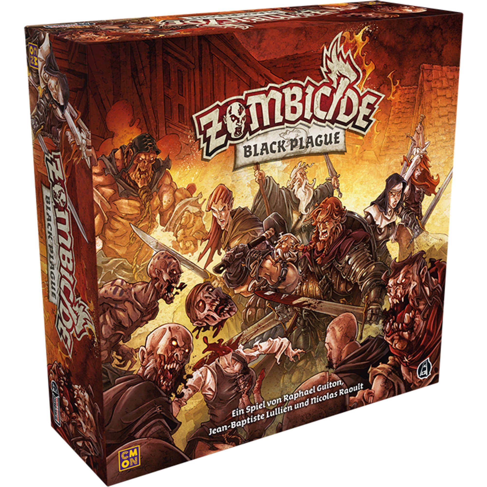 Asmodee Spiel Asmodee Zombicide - Black Plague, Brettspiel