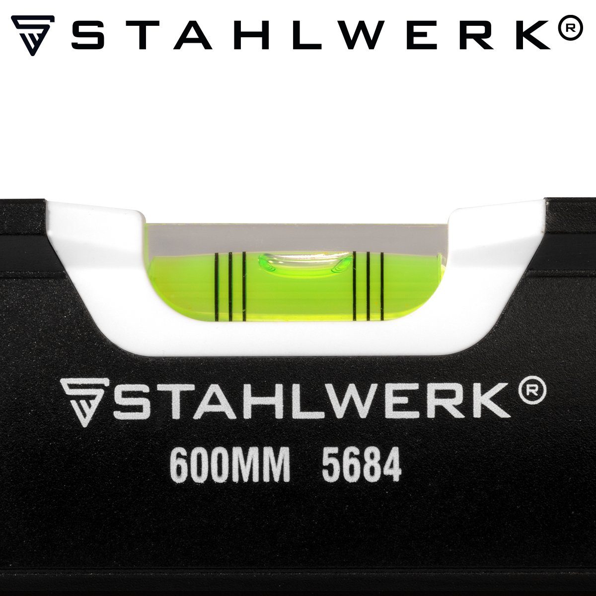 STAHLWERK 1 St) mm, Aluminium (Packung, 600 Wasserwaage Magnetwasserwaage