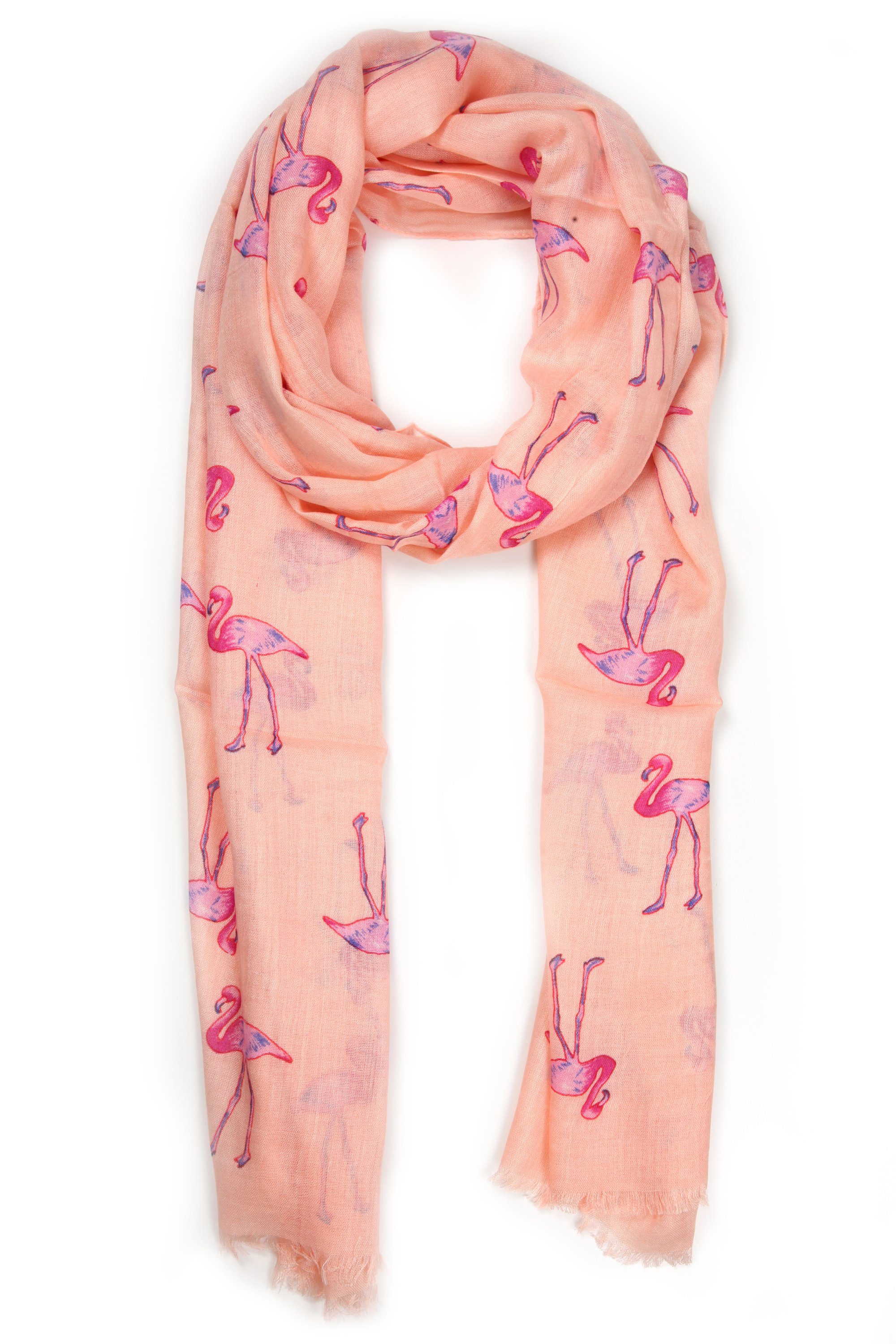 Modeschal Flamingo Vogel, COLLEZIONE Farbe mit ALESSANDRO (1-St), warmer in