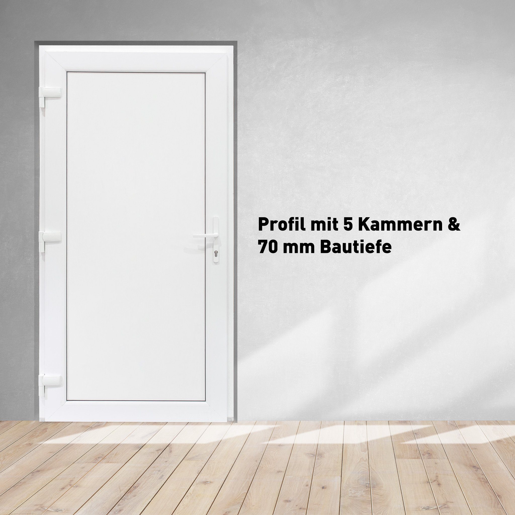 SN DECO GROUP Haustür Bastion Nebeneingangstür, günstig online kaufen