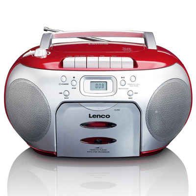 Lenco SCD-410RD CD-Player (HD-Auflösung, FM)