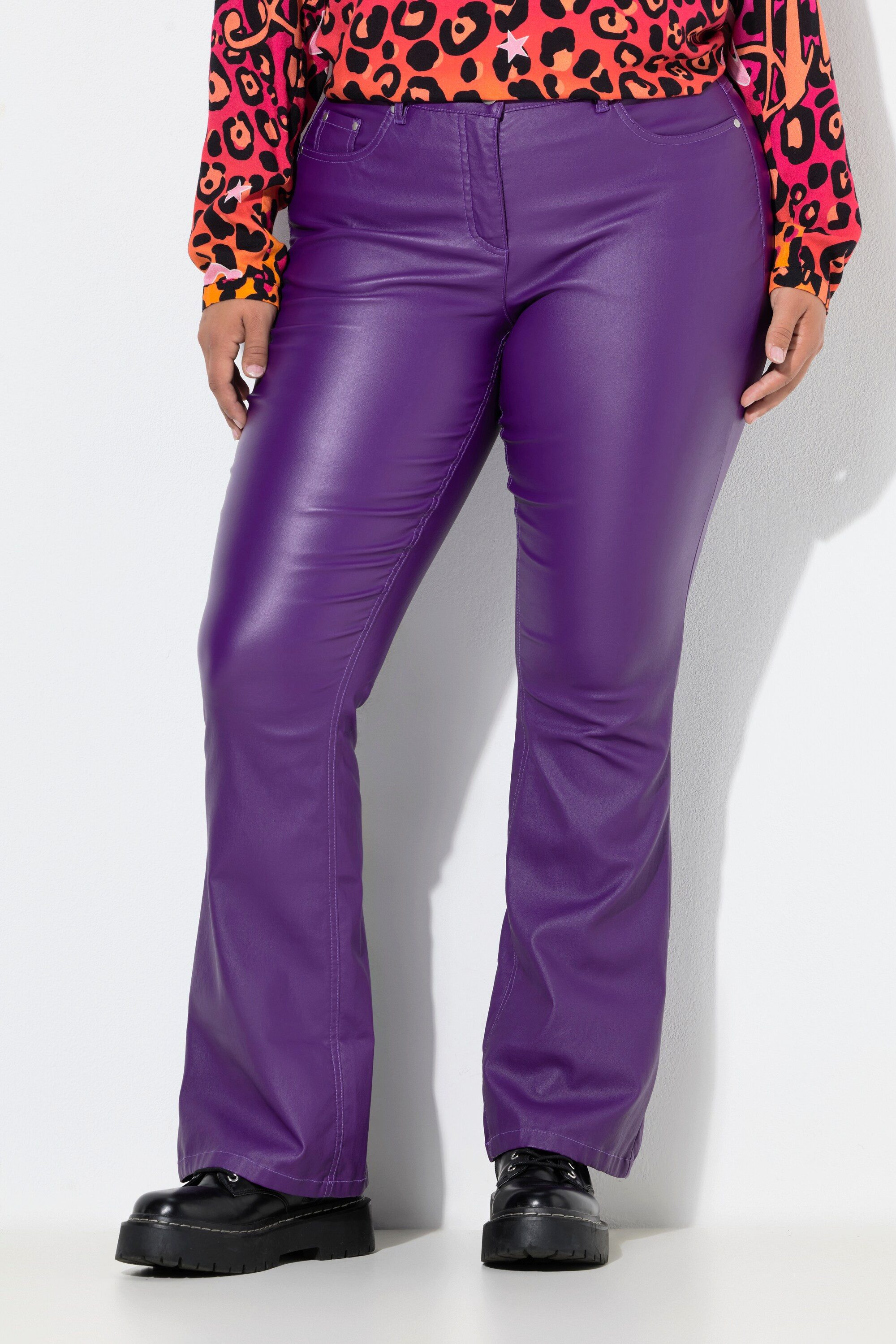 Angel of Style Regular-fit-Jeans Bootcut-Jeans Schlag Coating 5-Pocket günstig online kaufen