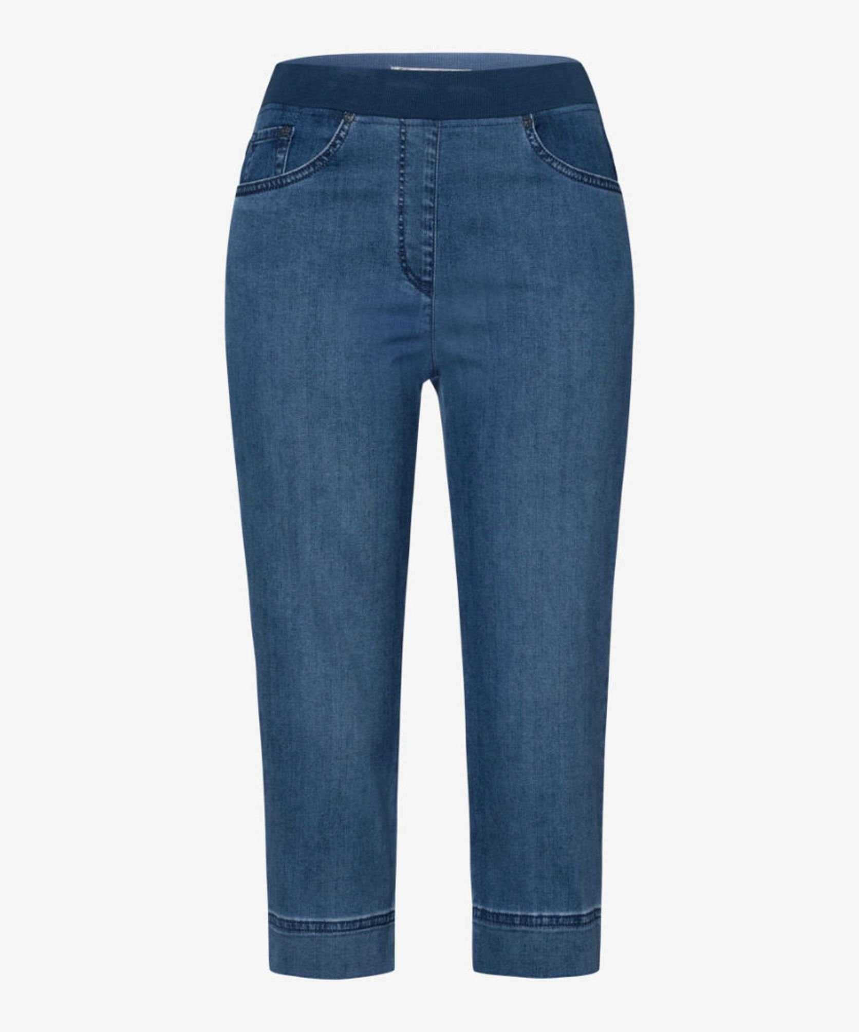 RAPHAELA by BRAX 5-Pocket-Jeans Pamina Capri (12-6308) Sommerhose Stoned (25)