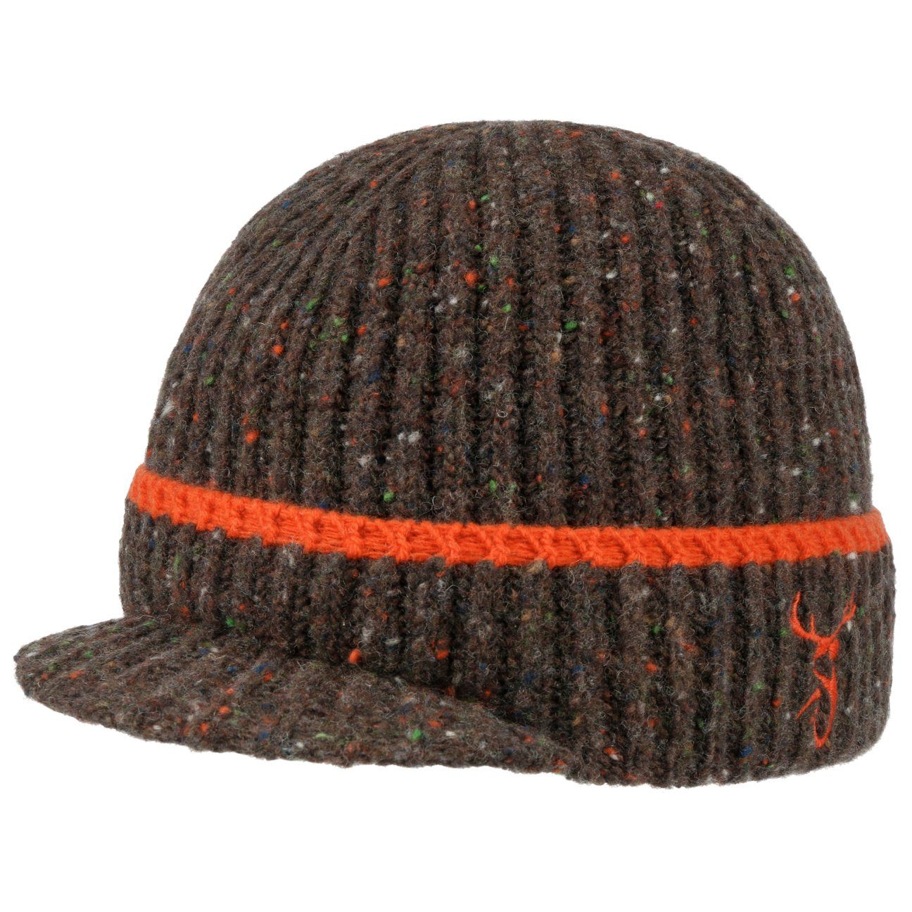 Stetson Beanie (1-St) Strickmütze mit Umschlag, Made in Italy