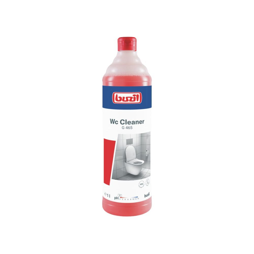 Haushaltshobel Buzil WC Reiniger Cleaner G465 Sanitärgrundreiniger 1 Liter