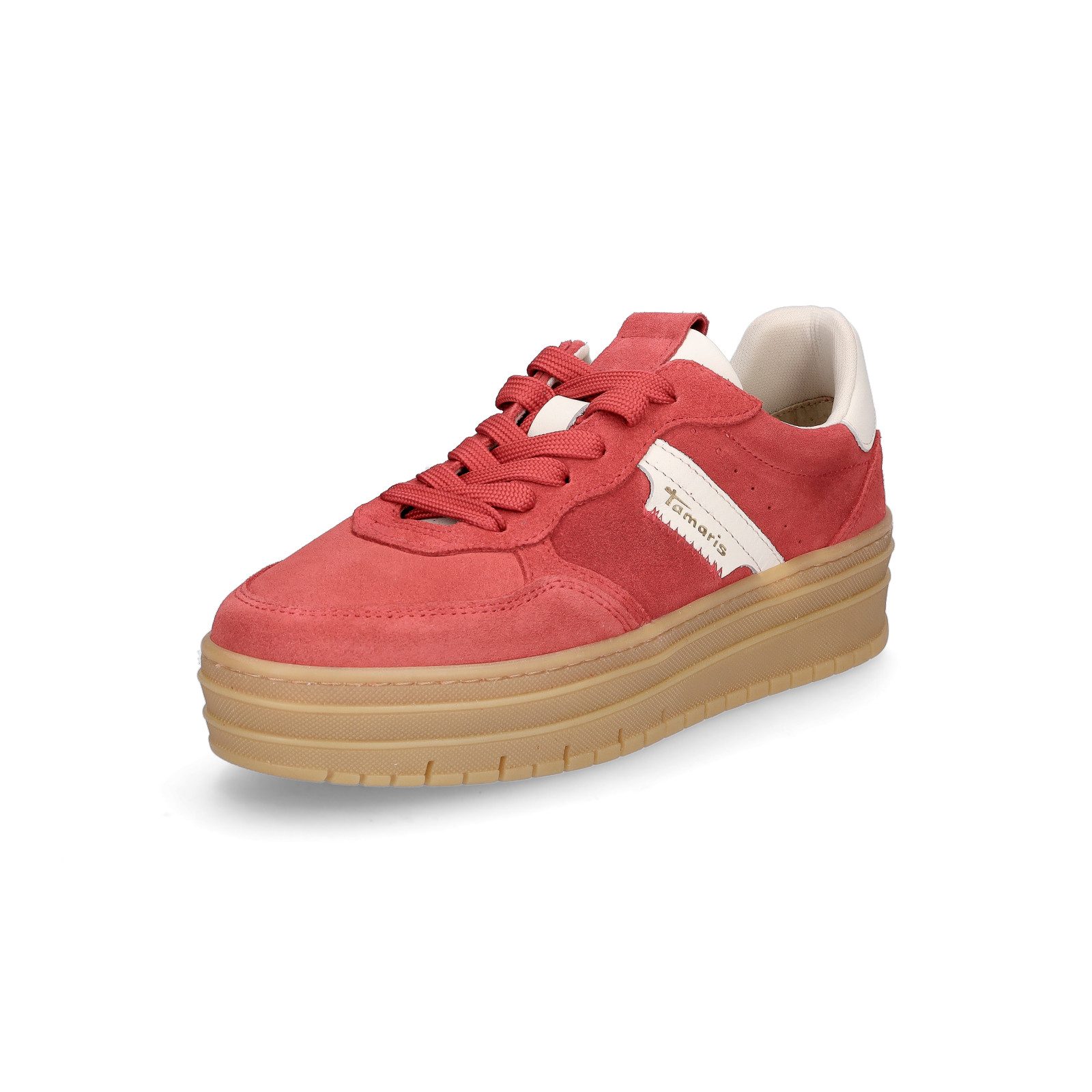 Tamaris Damen Sneaker rot Sneaker