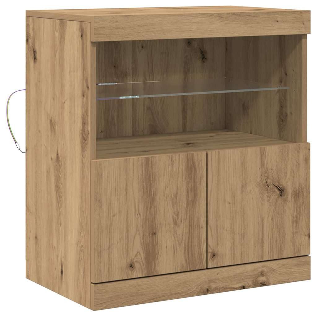 vidaXL Sideboard Sideboard Braun 60 x 37 x 67 cm Holzwerkstoff (1 St)