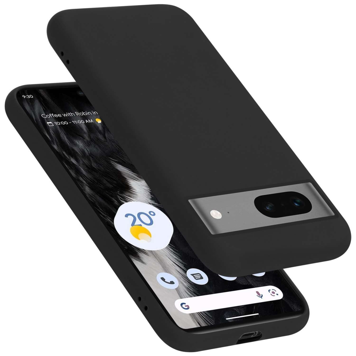 Cadorabo Handyhülle für Google PIXEL 7 Hülle Google PIXEL 7, Flexible Hülle TPU Silikon Schutzhülle Back Cover Case