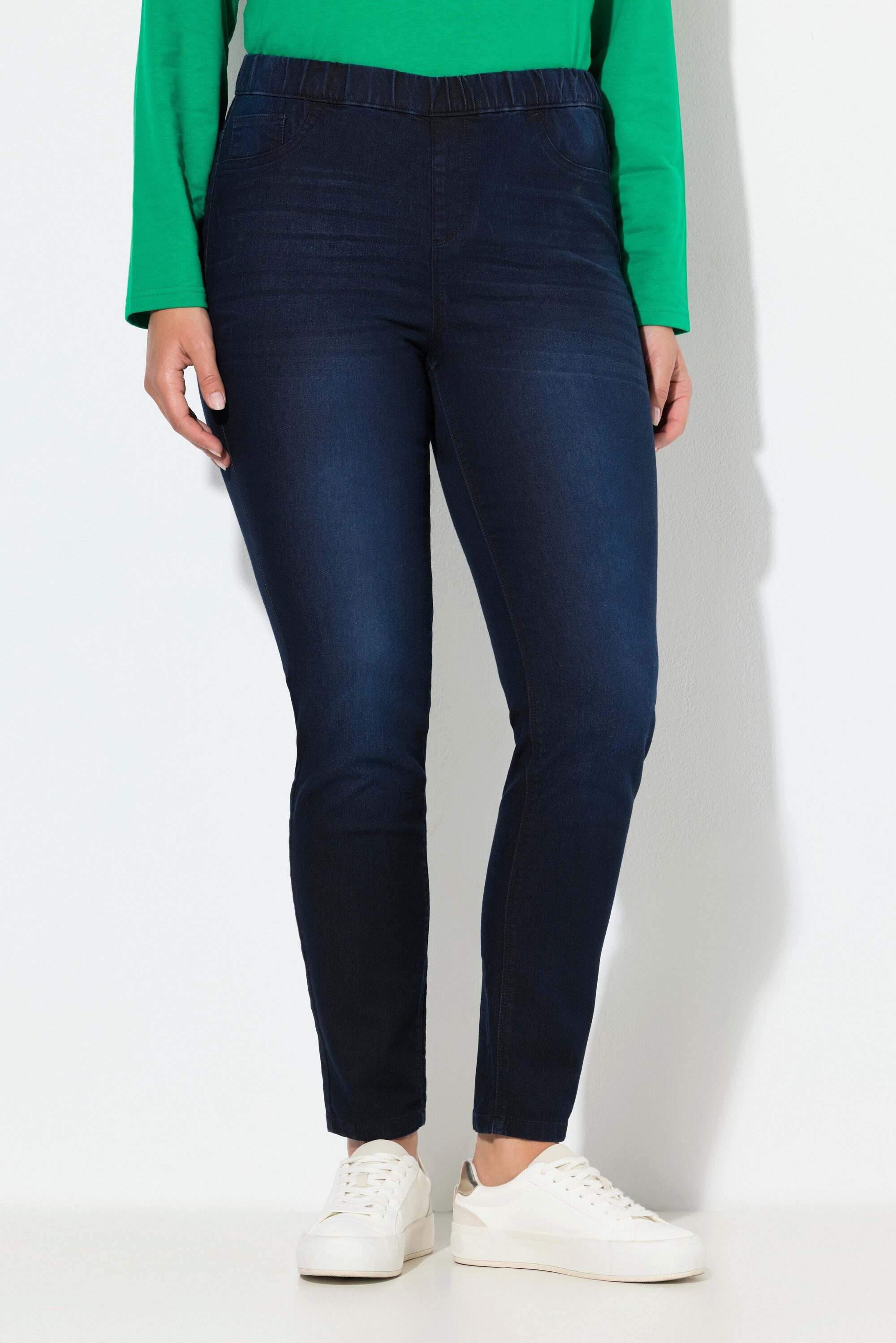 Ulla Popken Jeggings Jeggings Sienna Stretch Slim Elastikbund günstig online kaufen