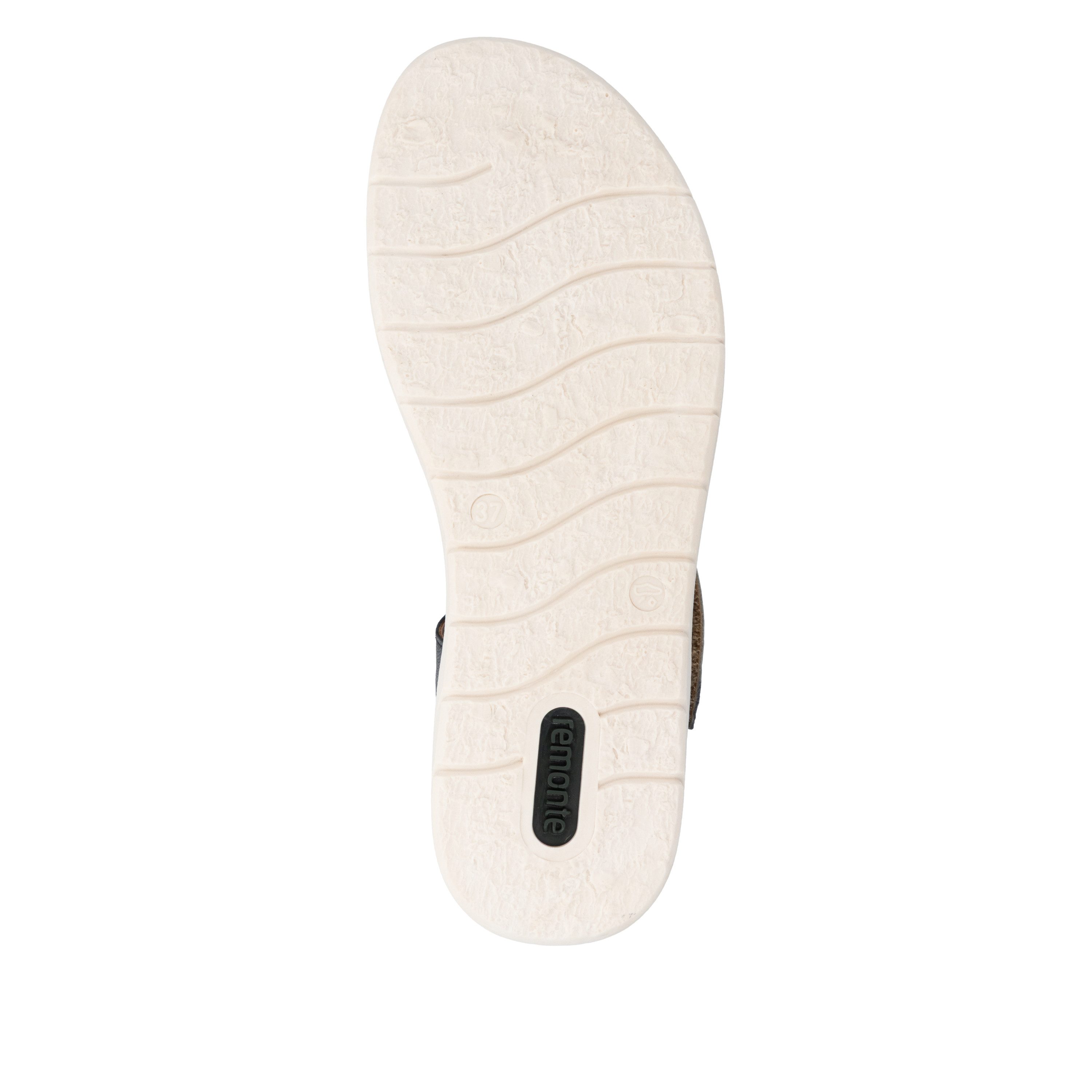 Remonte Sandale Sommerschuh, Klettschuh, Sandalette, Riemchensandale mit Softfußbett