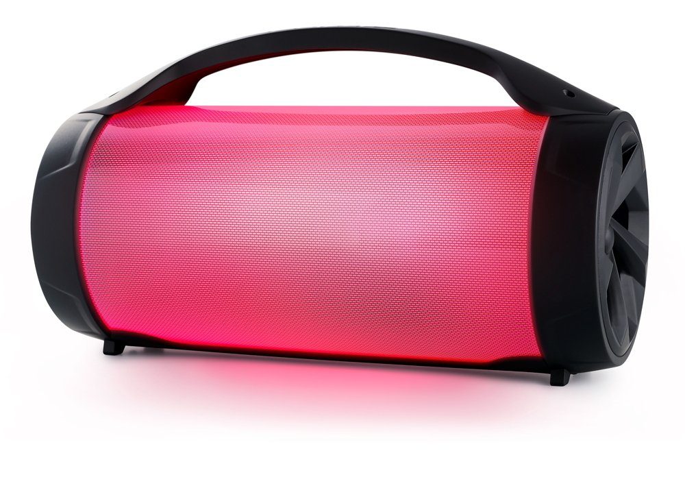 Lautsprecher portabler Portable-Lautsprecher Pro Mikrofon BigBen Party Lichteffekte AU379167 mit