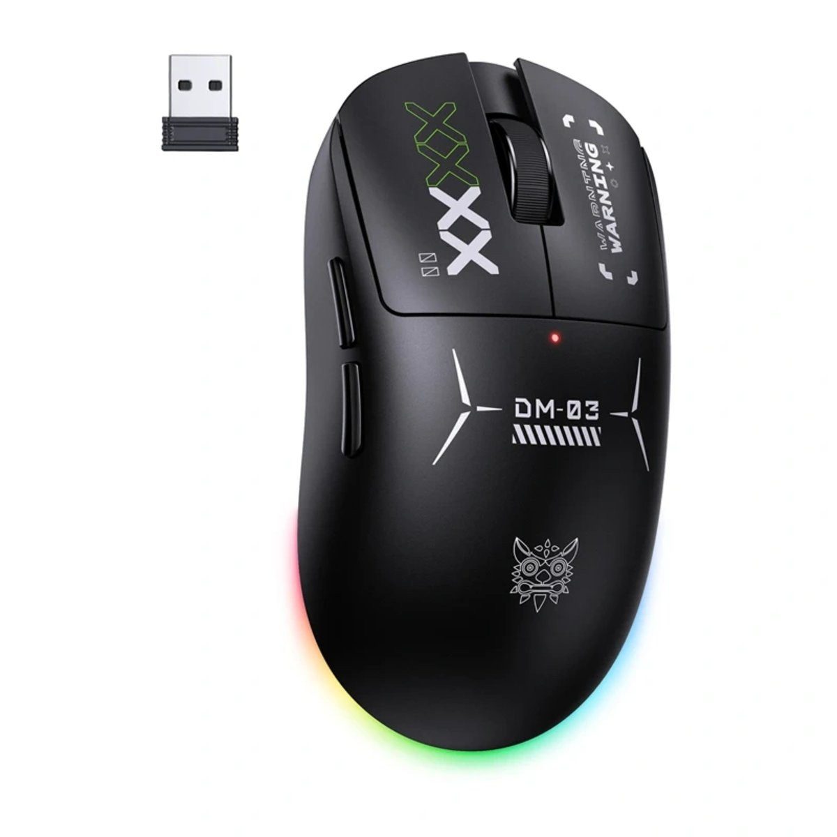 ONIKUMA ONIKUMA DM03 RGB-Gaming-Maus (Schwarz) Maus