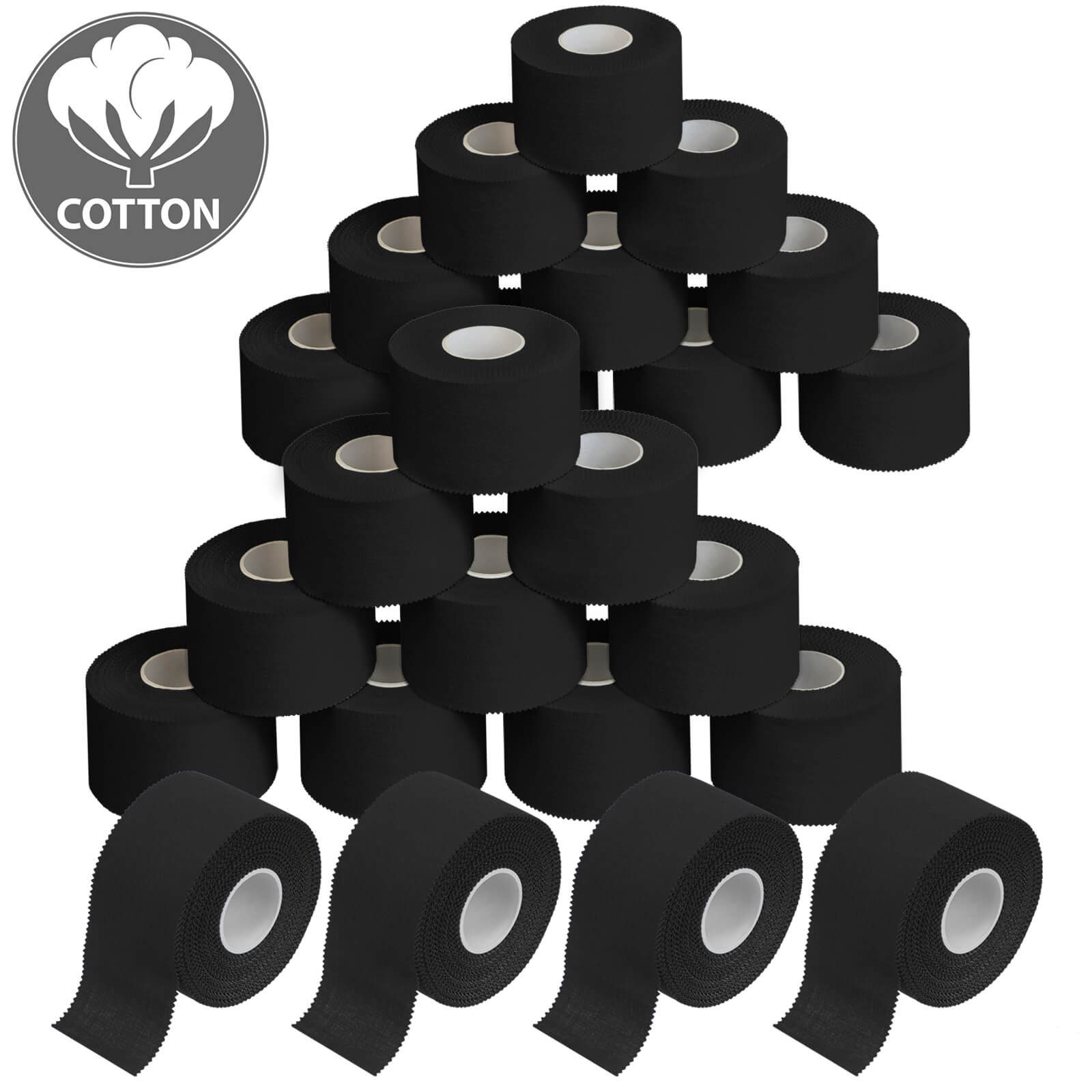 ALPIDEX Bandage 24 x ALPIDEX Sport-Tape 3,8 cm x 10 m in verschiedenen Farben