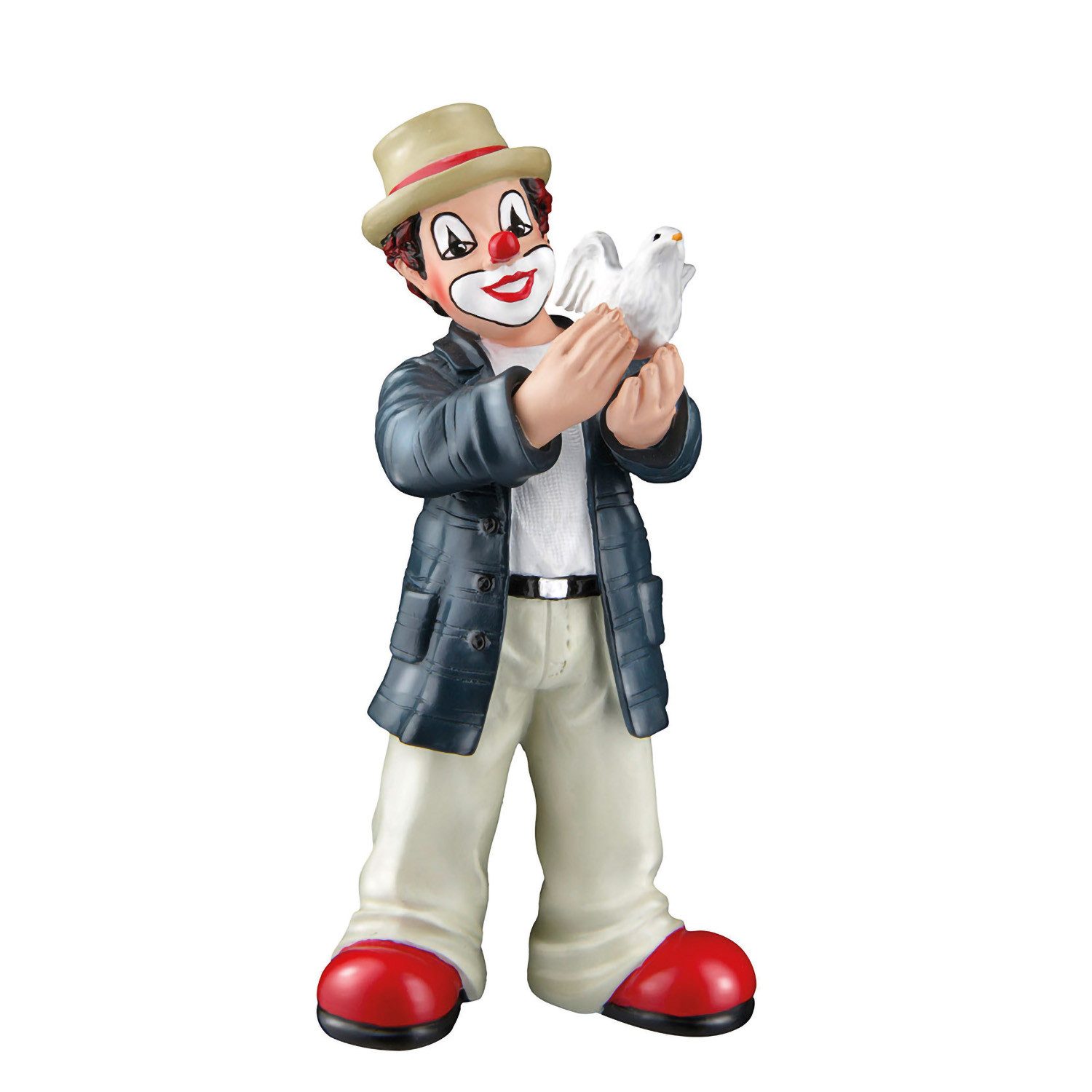 GILDE Sammelfigur Gildeclowns Hoffnung - mehrfarbig - H. 12,5cm x B. 6cm x T. 5,4cm (1 Stück)