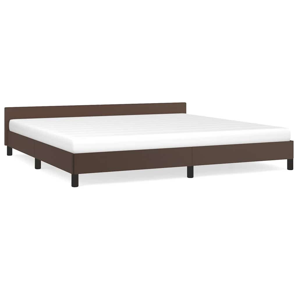 vidaXL Bett Bettgestell mit Kopfteil ohne günstig online kaufen