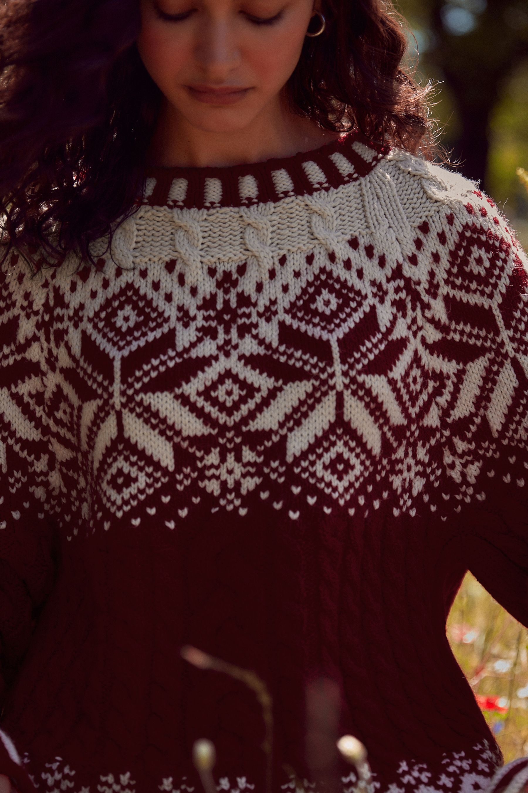 Next Strickpullover Weihnachtspullover (1-tlg)
