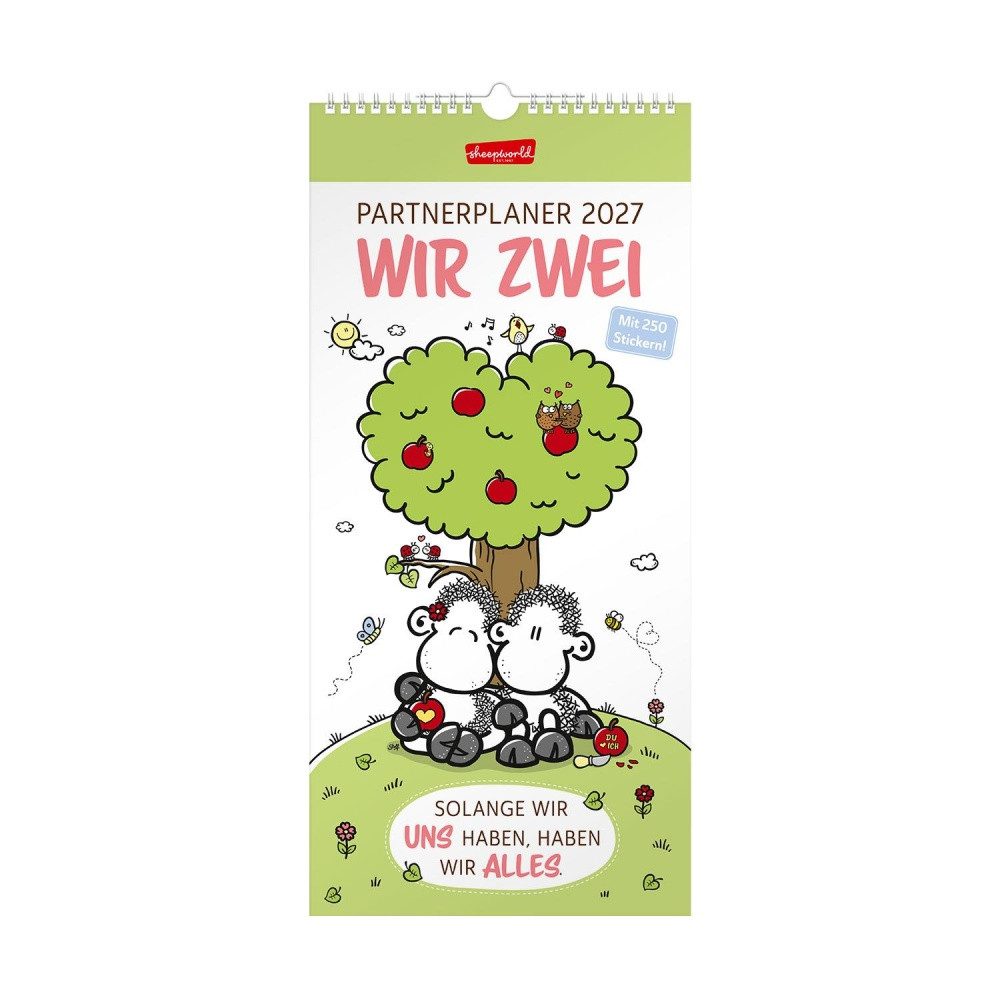 Sheepworld Familienkalender Partnerplaner 2027 »Wir zwei« – Bild 5 von 5