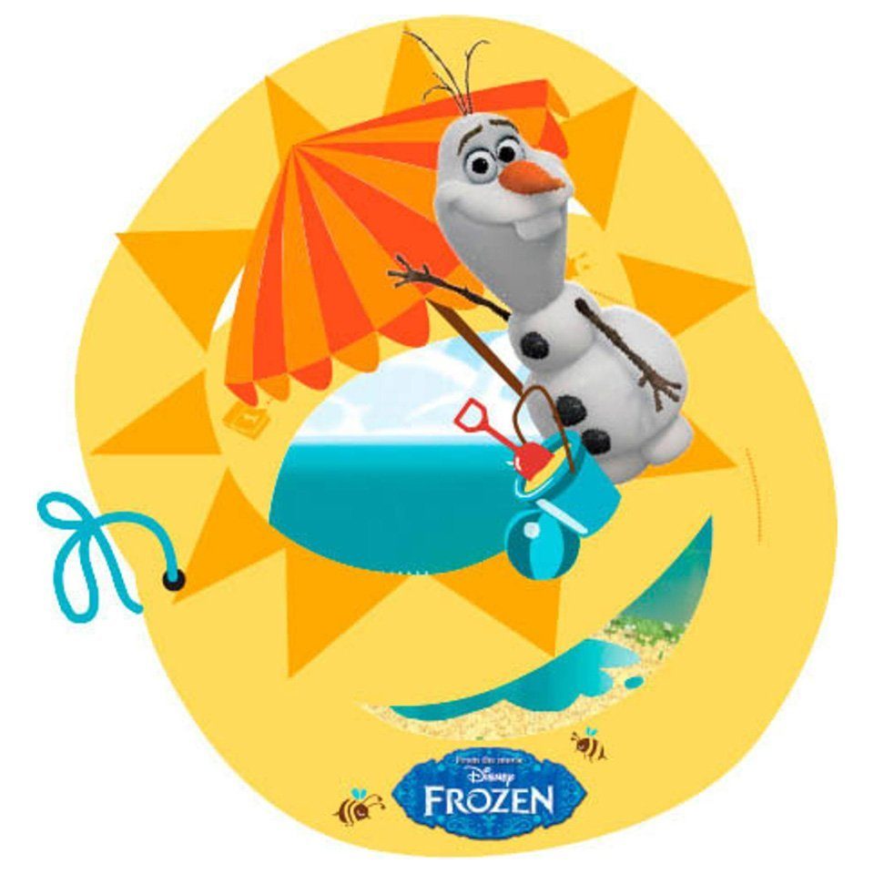 Folat Einladungskarten 6 Die Eiskönigin Olaf Einladungskarten, Partydeko für Deine Eiskönigin-Mottoparty zum Geburtstag!