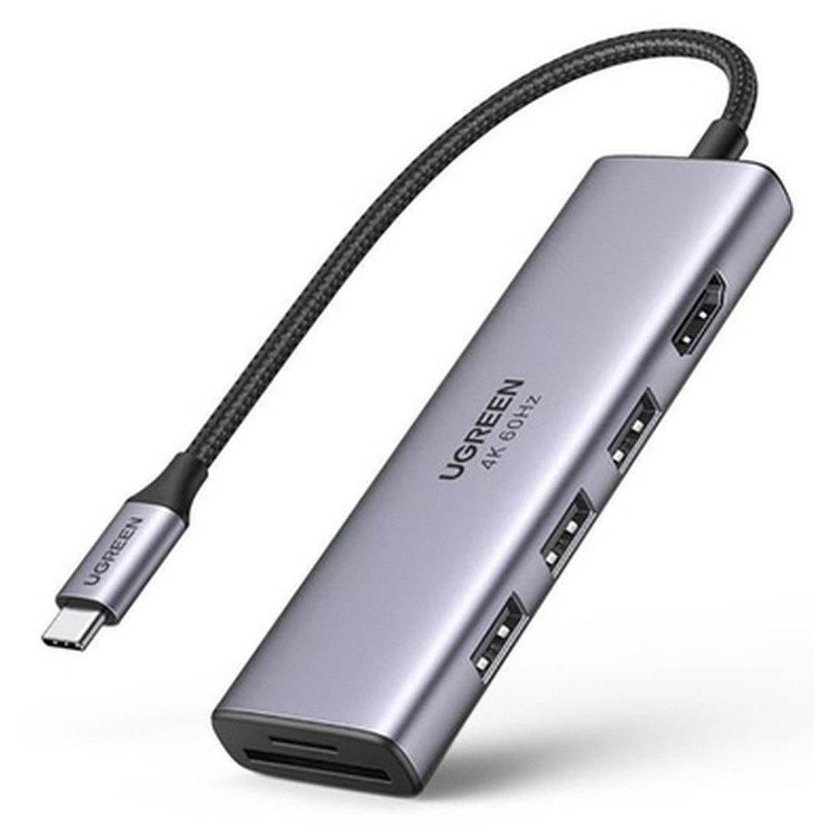UGREEN Ugreen Multifunktions HUB USB USB-C 3x USB 3 2 Gen 1 HDMI 4K USB-Adapter