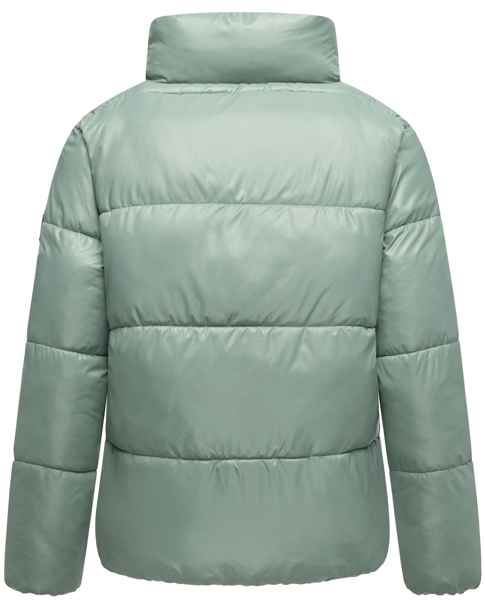 Navahoo Kurzjacke Eispracht 14 Kurze gesteppte Damen Winterjacke – Bild 3 von 5