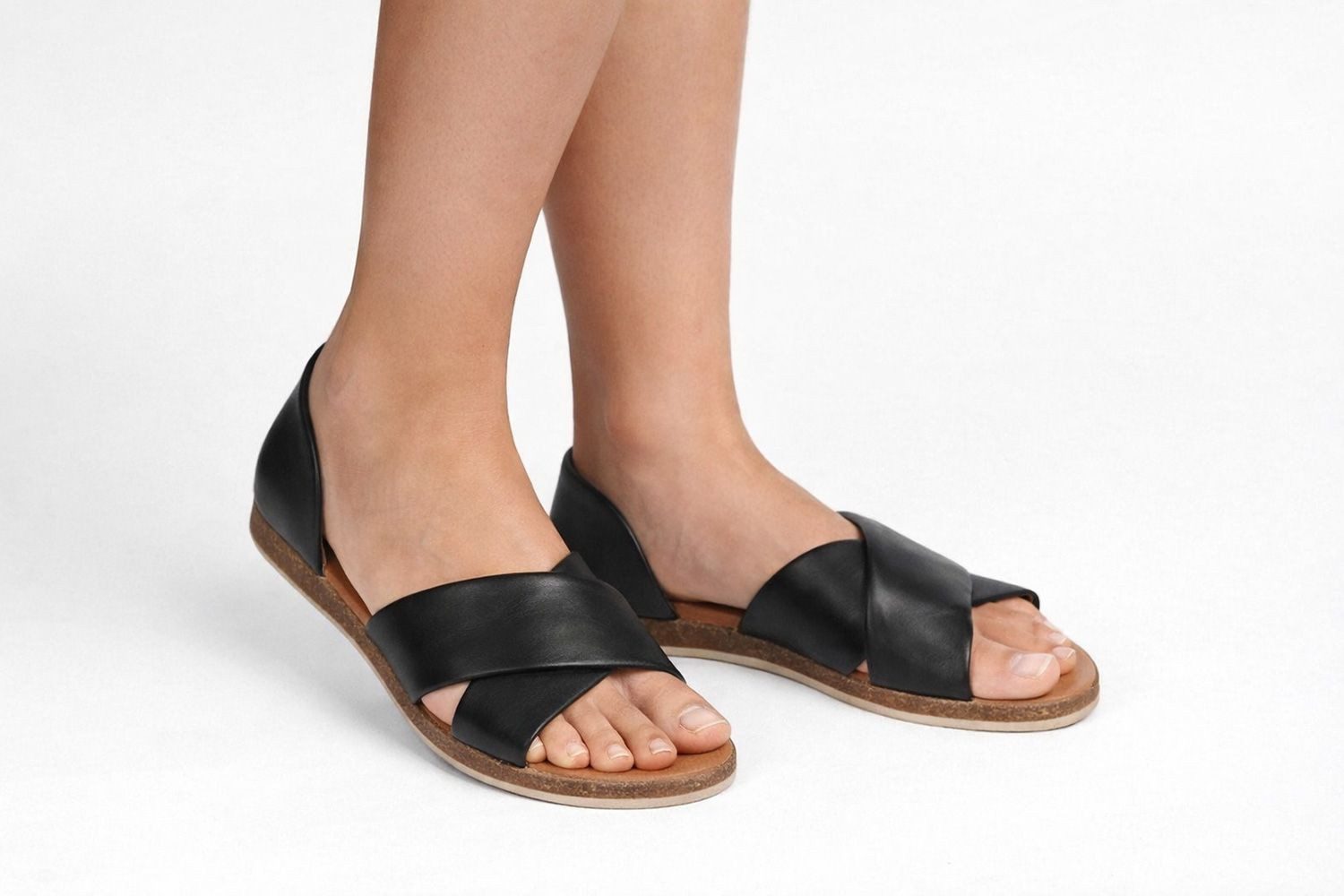 Apple of Eden CELINE 1 - Sandalette Echtleder mit Memory Foam Fußbett Sanda günstig online kaufen