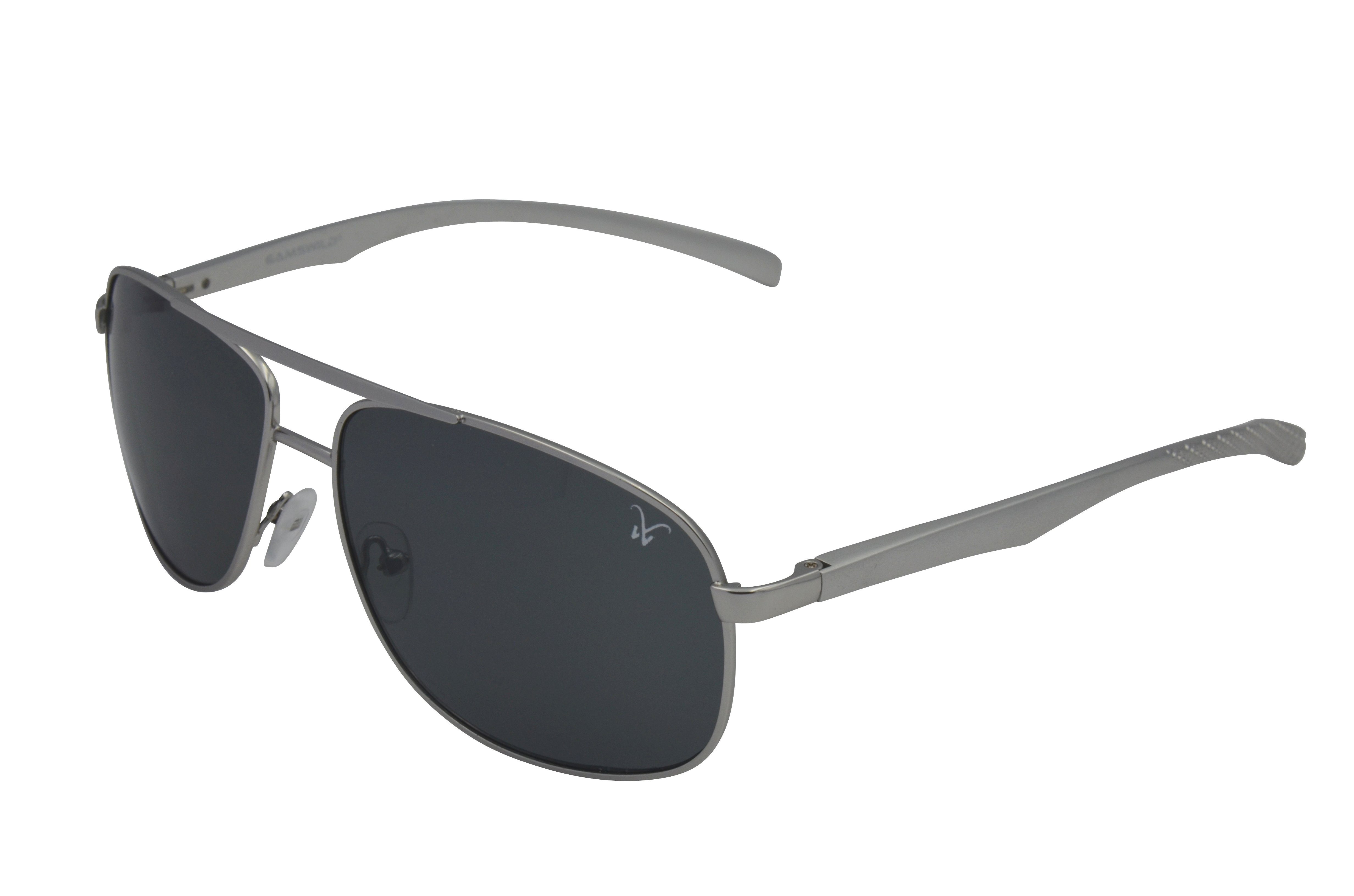 Gamswild Sonnenbrille WM1322 GAMSSTYLE Pilotenbrille Damen Unisex, silber-grau, grau-grün blau-gold, Herren Brille Mode