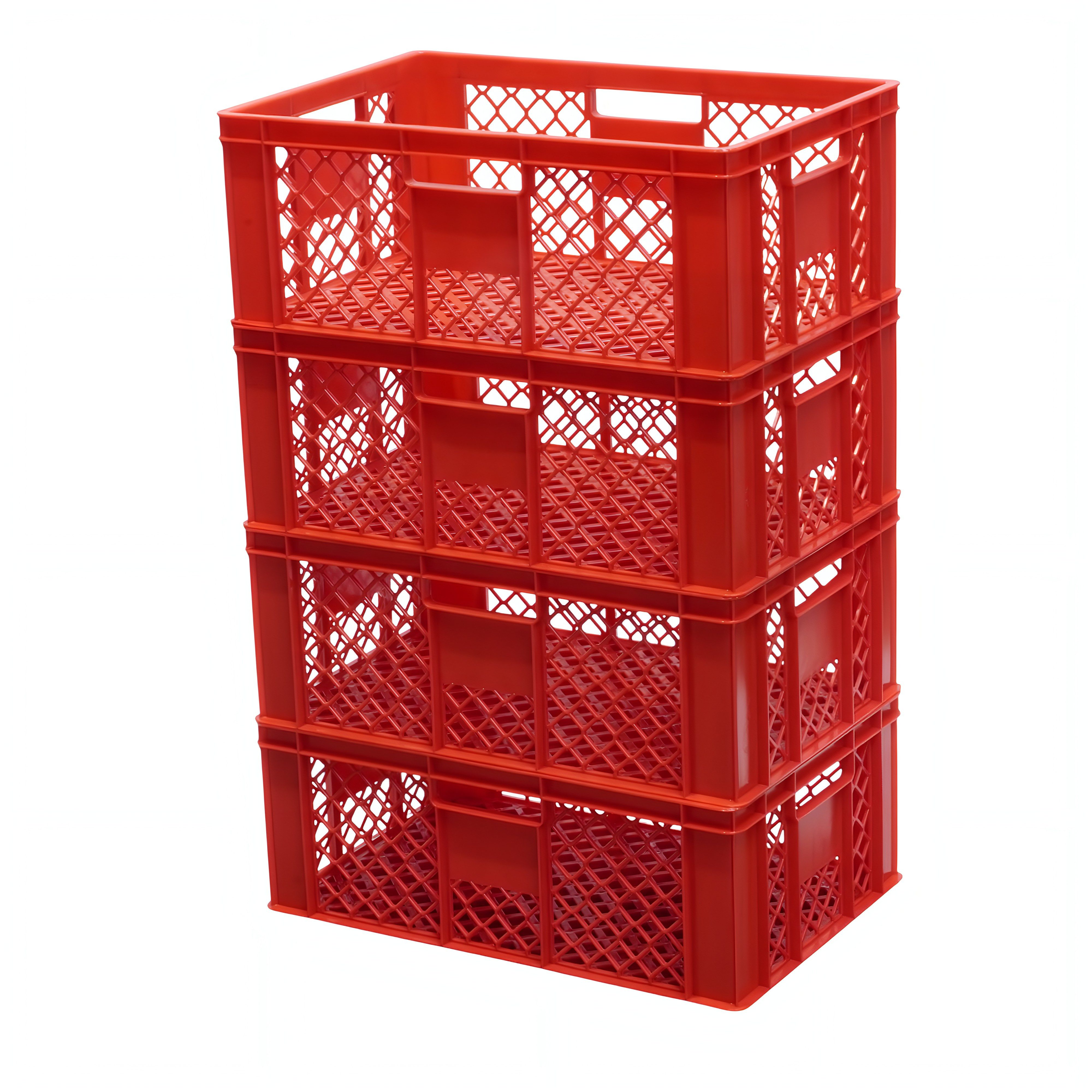 Logiplast Stapelbox 4 Stück Bäckerkisten / Brotkisten 600 x 400 x 230 mm