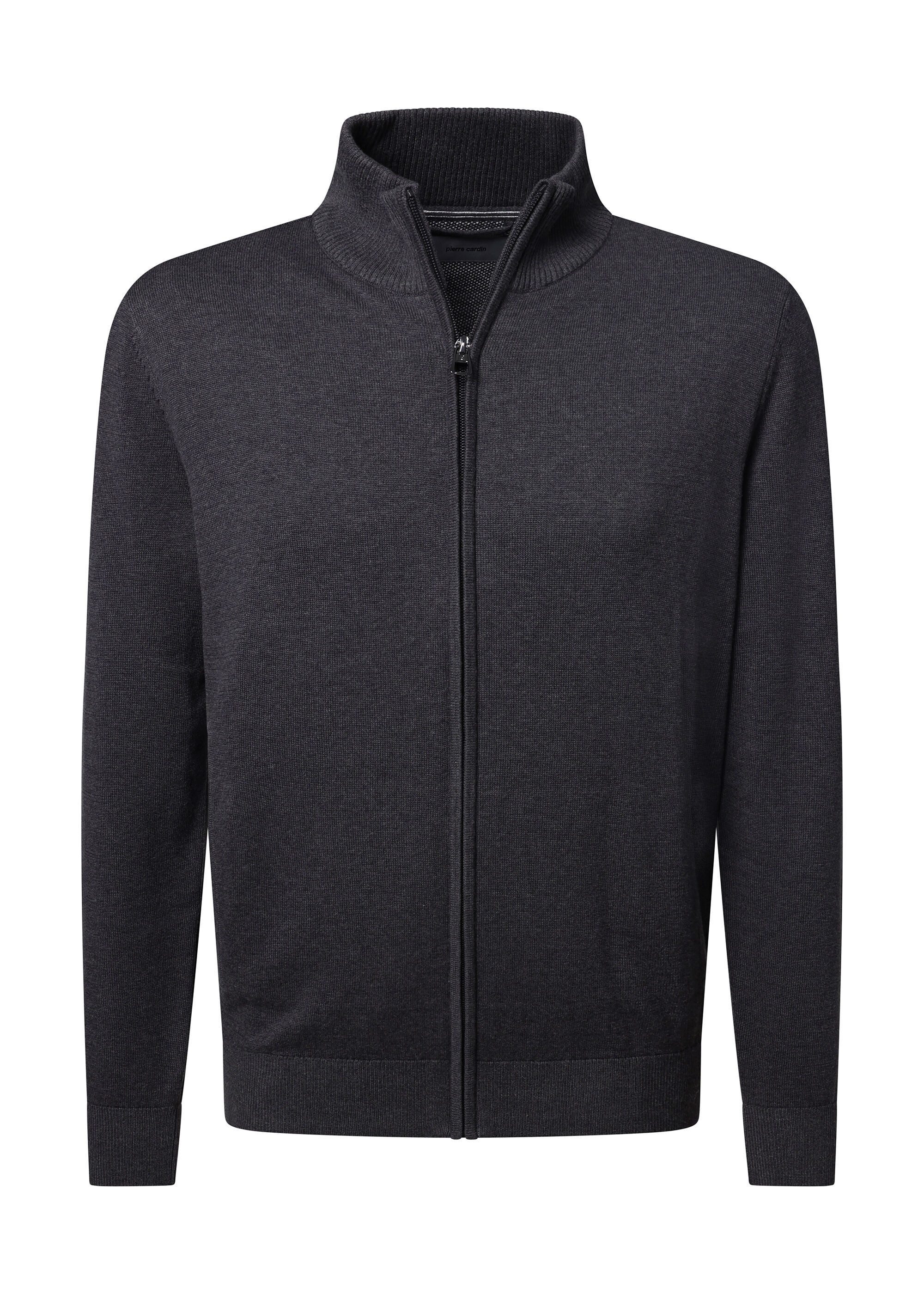 Pierre Cardin Strickjacke mit durchgehendem Reißverschluss günstig online kaufen