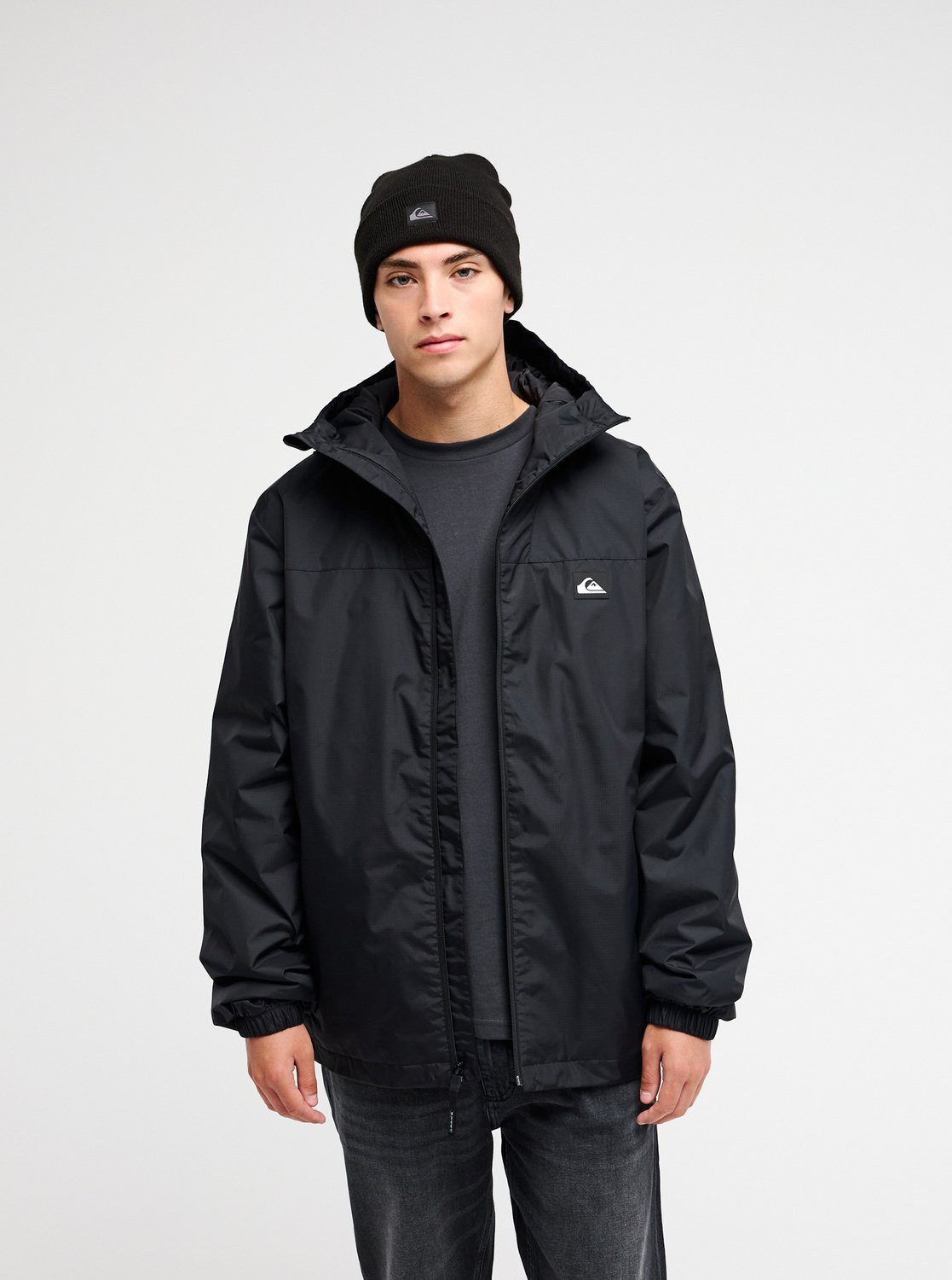 Quiksilver Windbreaker OVERCAST 3K INSULATED aus Nylon, in schlichter Farbgebung