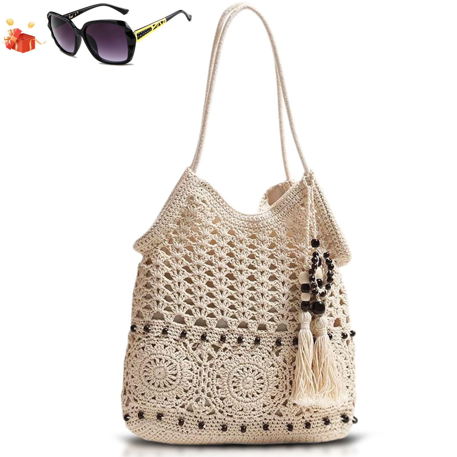 RWEUOQ Strandtasche Women's Straw Bag Strandtasche, günstig online kaufen